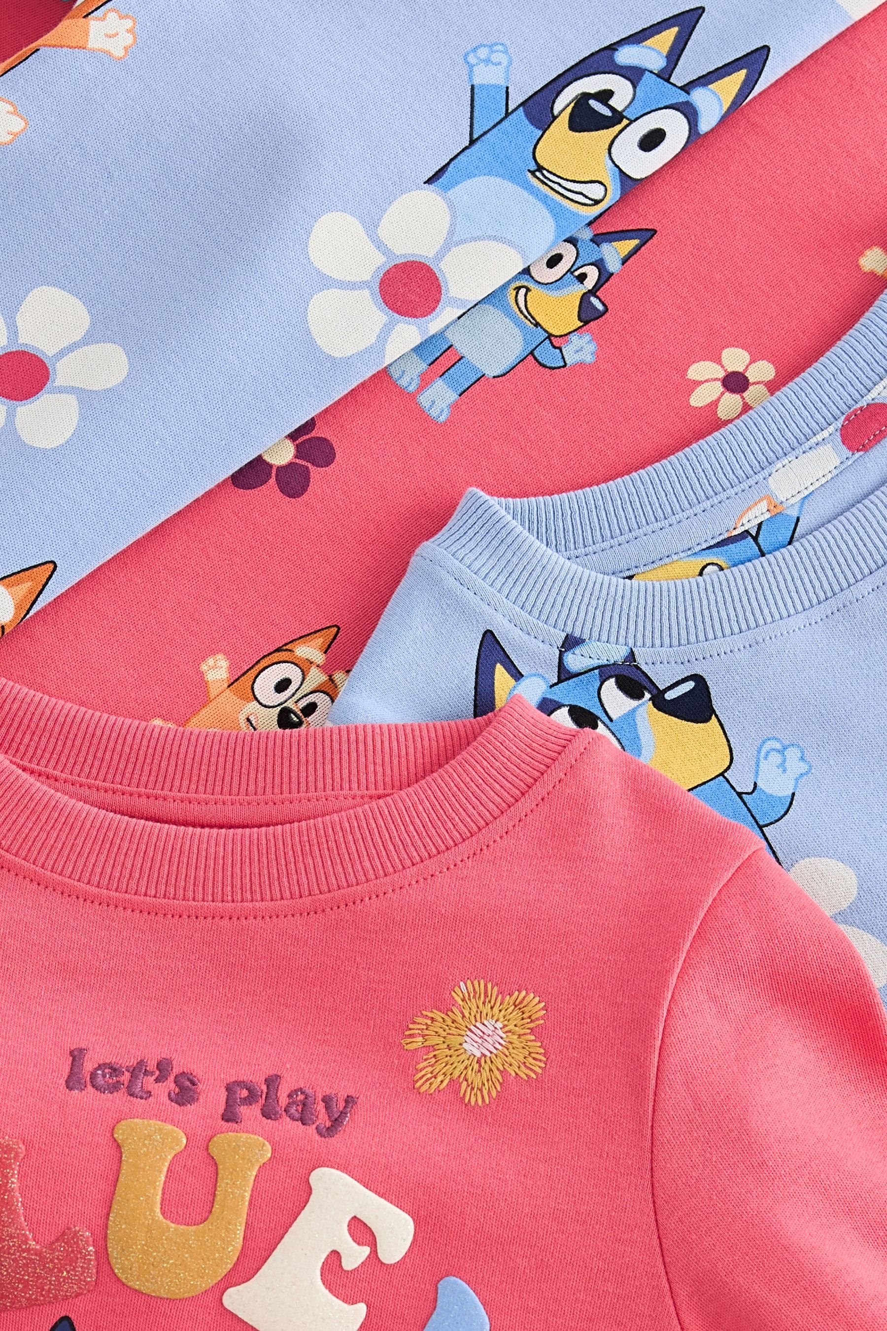 Blue/Red Bluey License Pyjamas 2 Pack (9mths-8yrs)