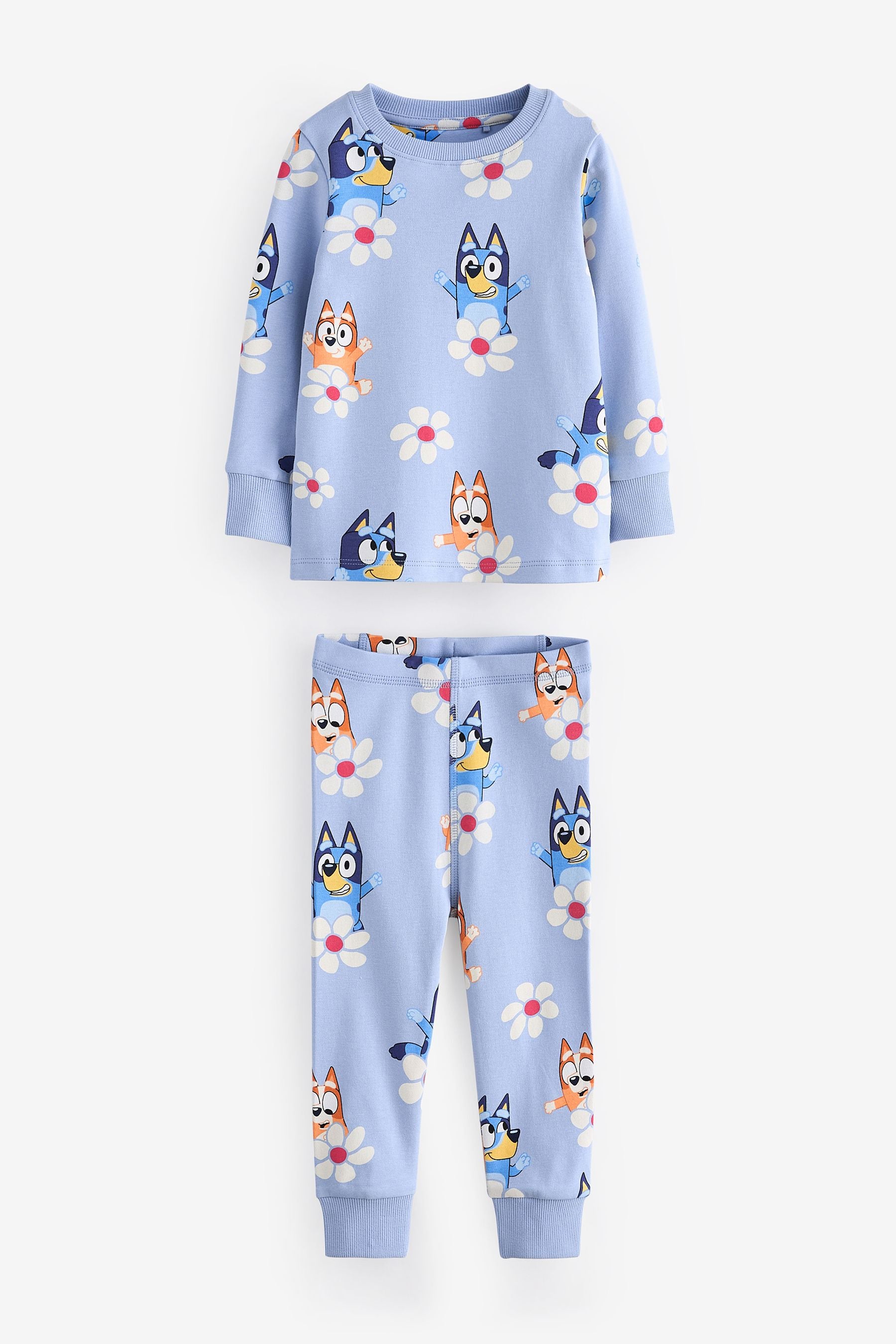 Blue/Red Bluey License Pyjamas 2 Pack (9mths-8yrs)