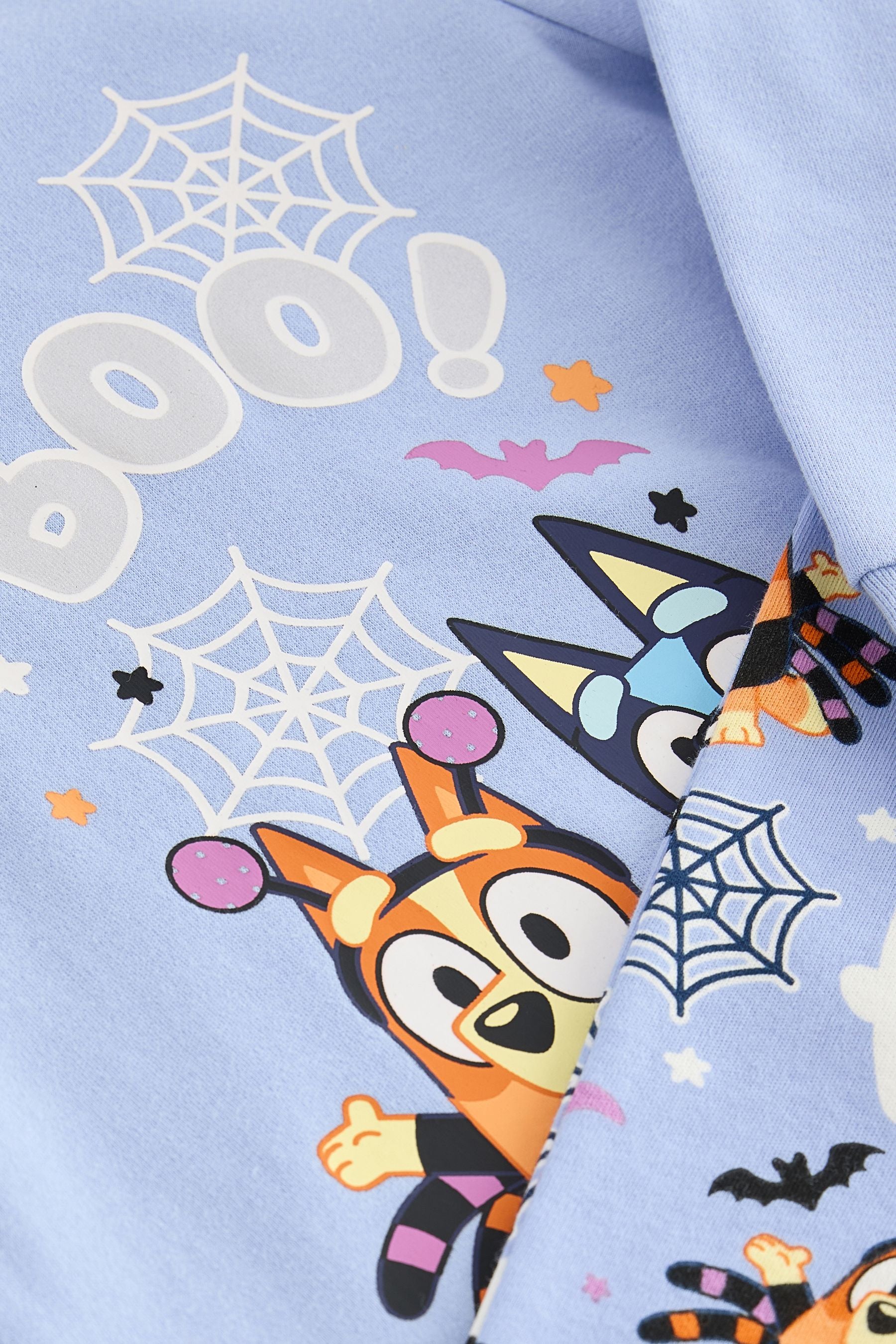 Blue Bluey License Halloween 100% Cotton Pyjamas (9mths-8yrs)