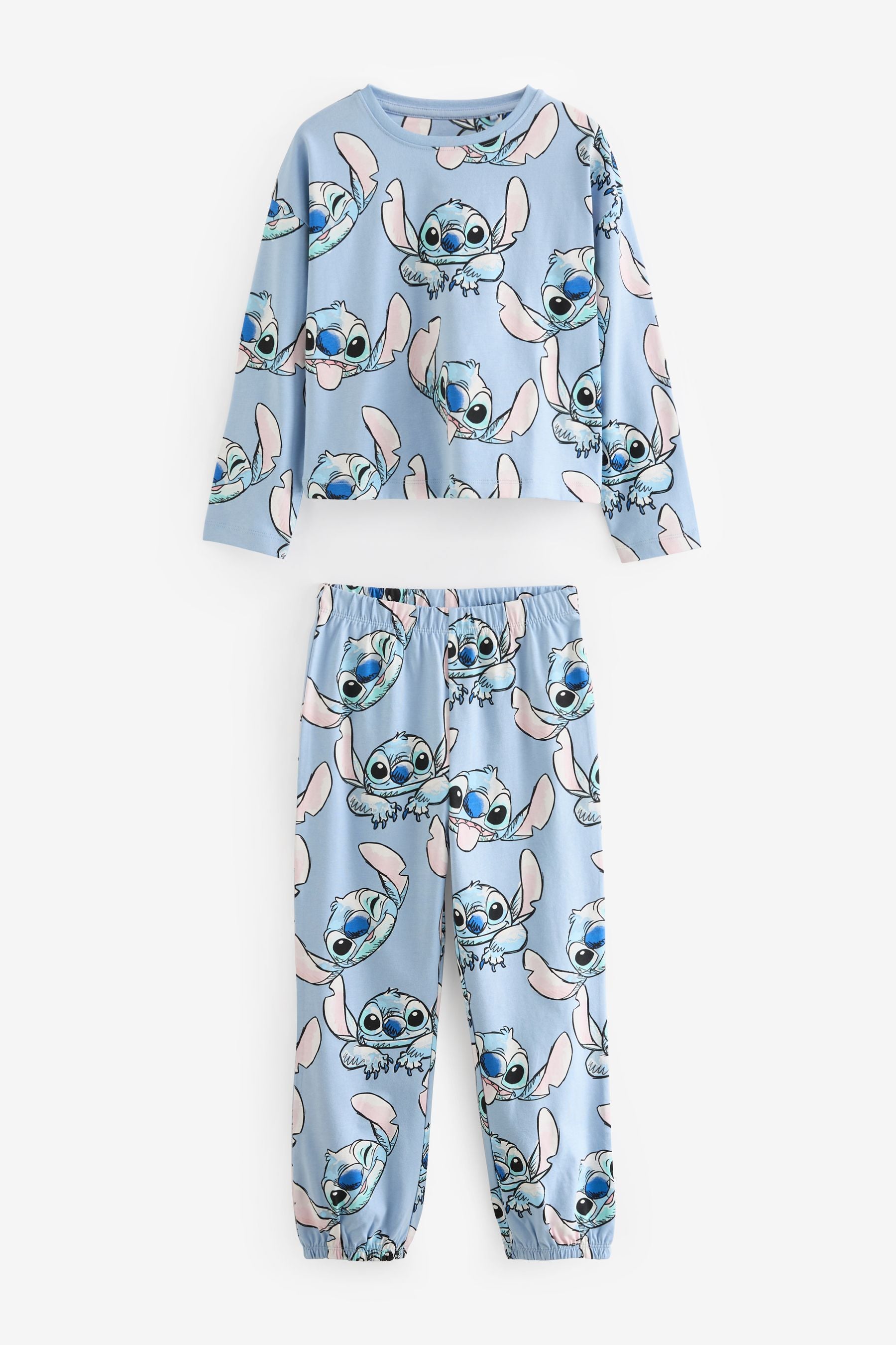 Blue/ Purple Lilo & Stitch License Pyjamas 2 Pack (3-16yrs)