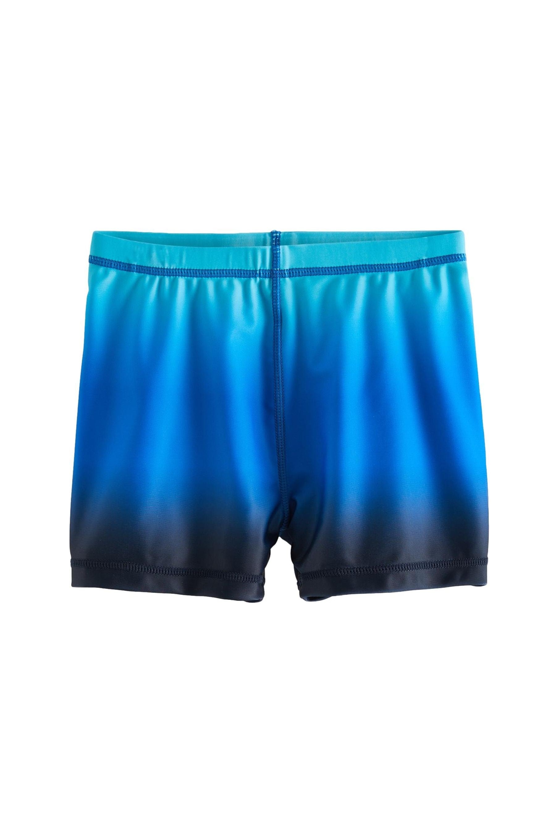 Blue Ombre Stretch Swim Shorts (3-16yrs)