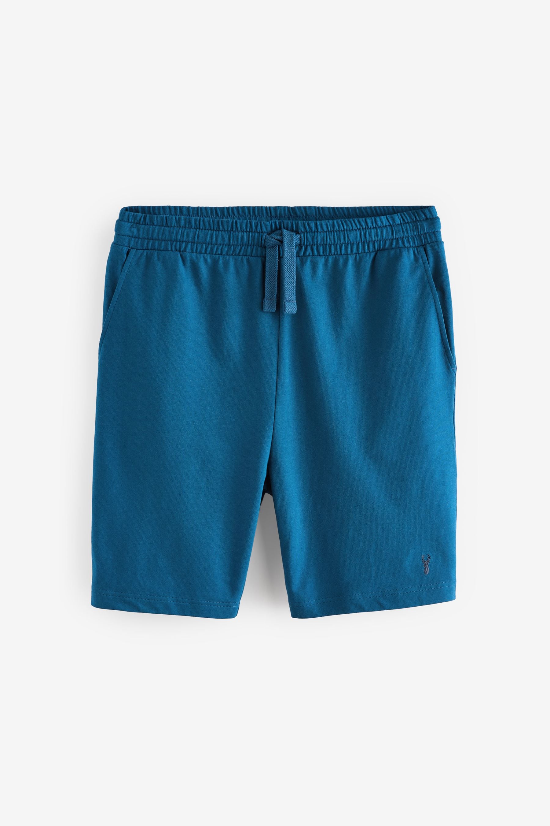 Blue Lightweight 100% Cotton Shorts 3 Pack