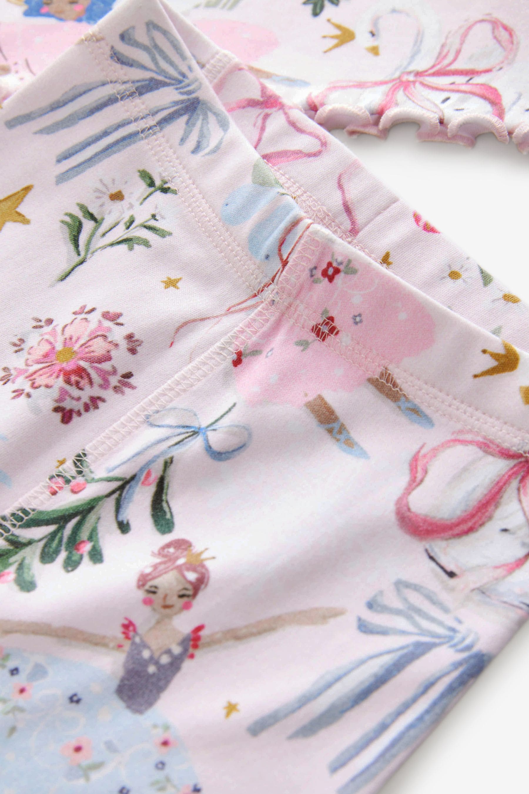 Pink Nutcracker 100% Cotton Christmas Snuggle Pyjamas (9mths-16yrs)