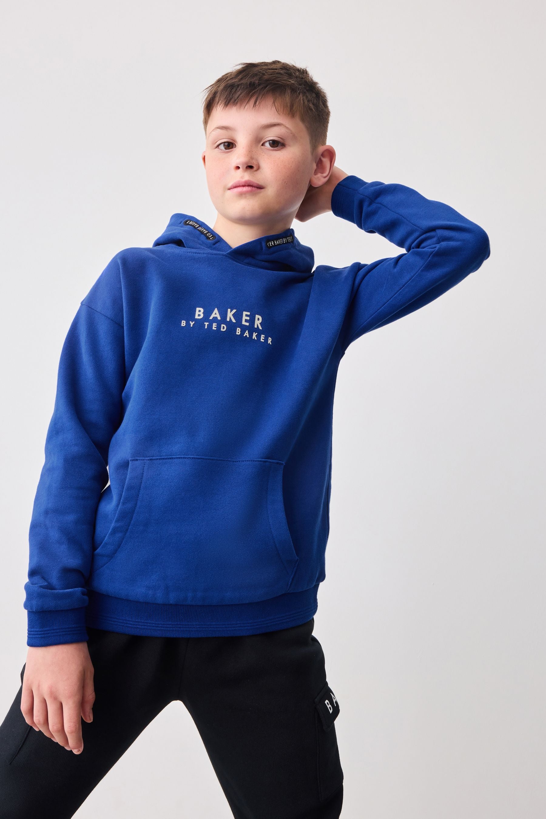 Baker by Ted Baker Overhead 100% Cotton Hoodie