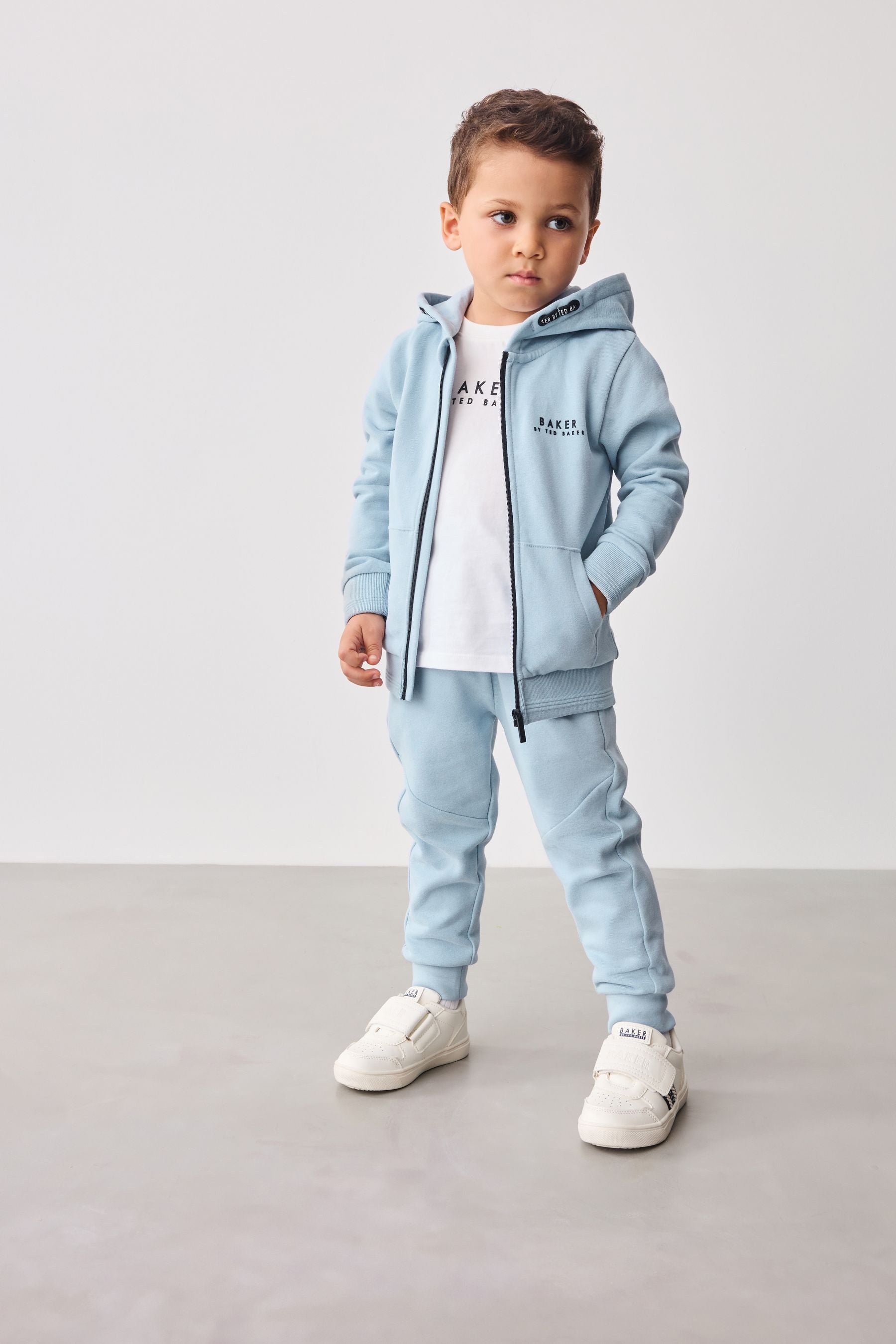 Baker by Ted Baker 100% Cotton (0-6yrs) Three Piece Tracksuit Set