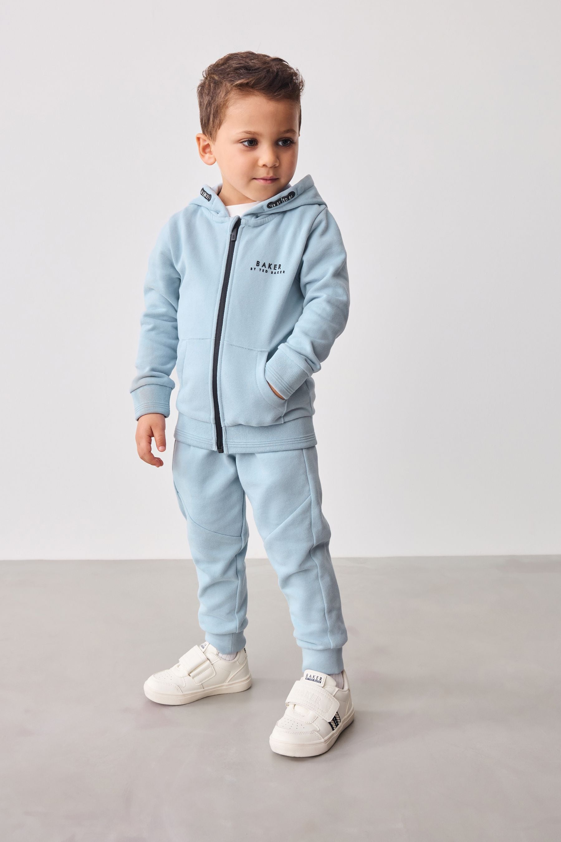 Baker by Ted Baker 100% Cotton (0-6yrs) Three Piece Tracksuit Set