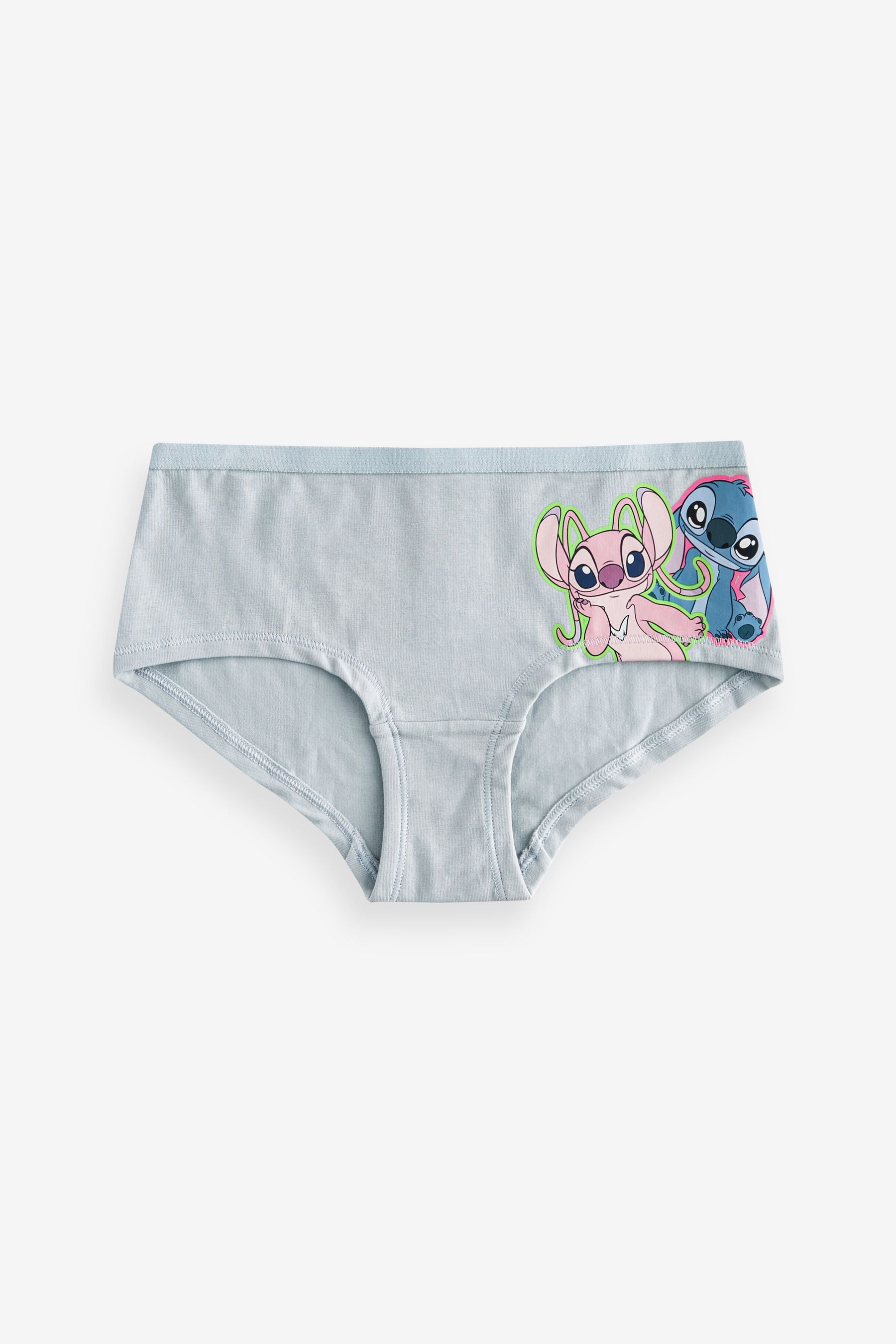 Blue/Orange Lilo And Stitch Hipster Briefs 5 Pack (2-16yrs)