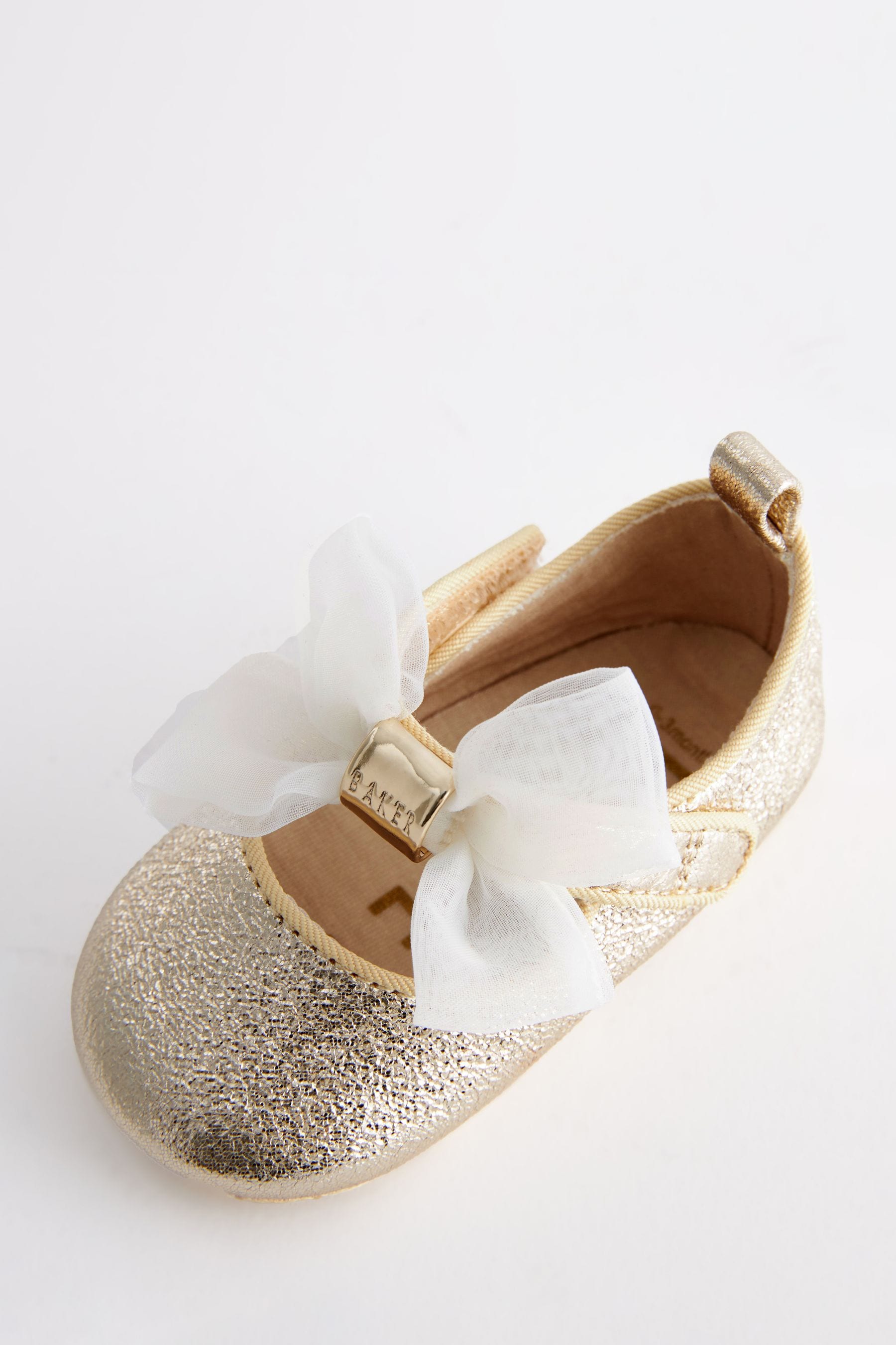 Baker by Ted Baker Baby Girls Shoes Padders With Bow