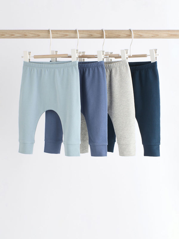 Blue Baby Leggings 4 Pack