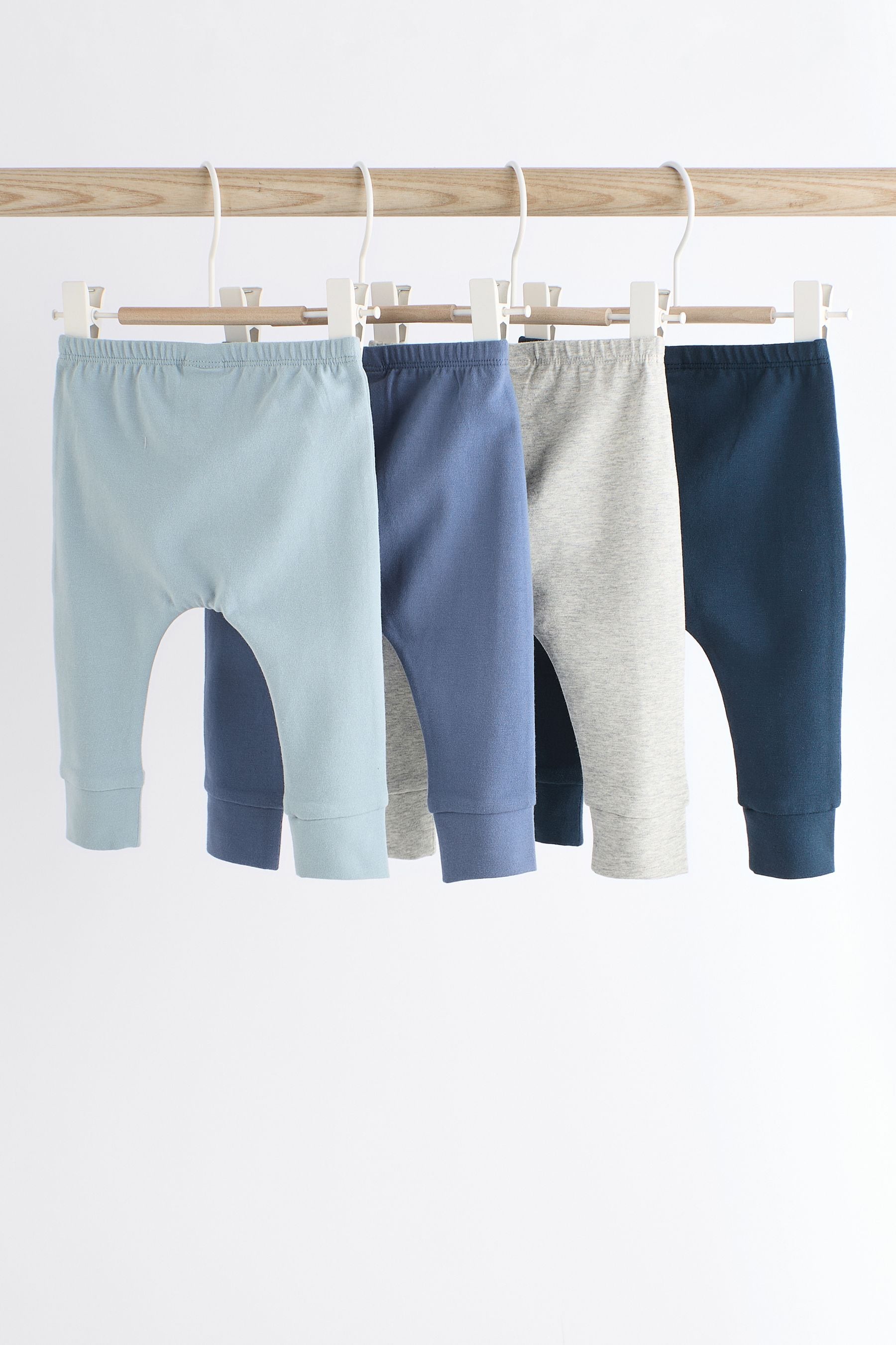 Blue Baby Leggings 4 Pack