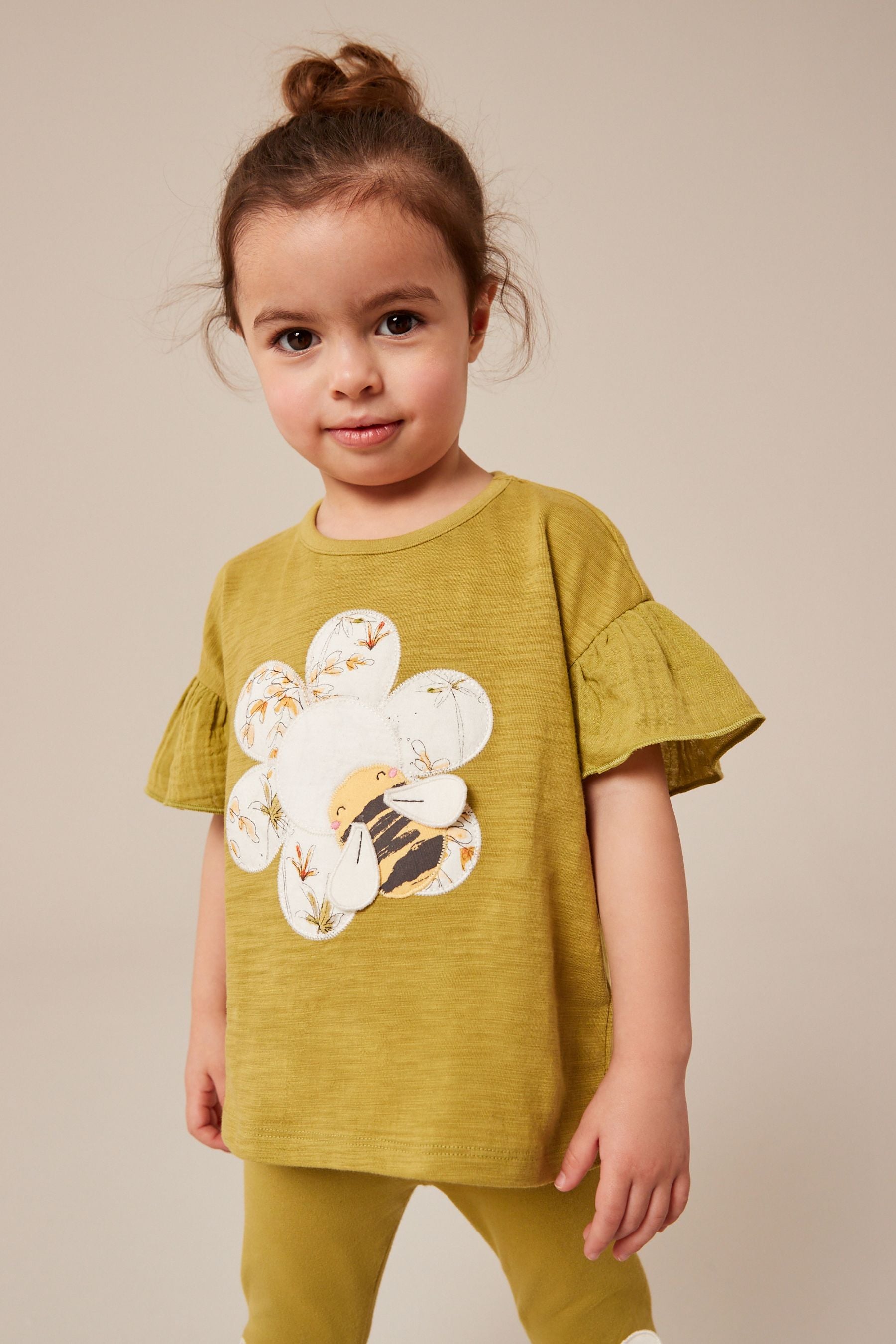 Green Green Bee T Shirt (3mths-7yrs)