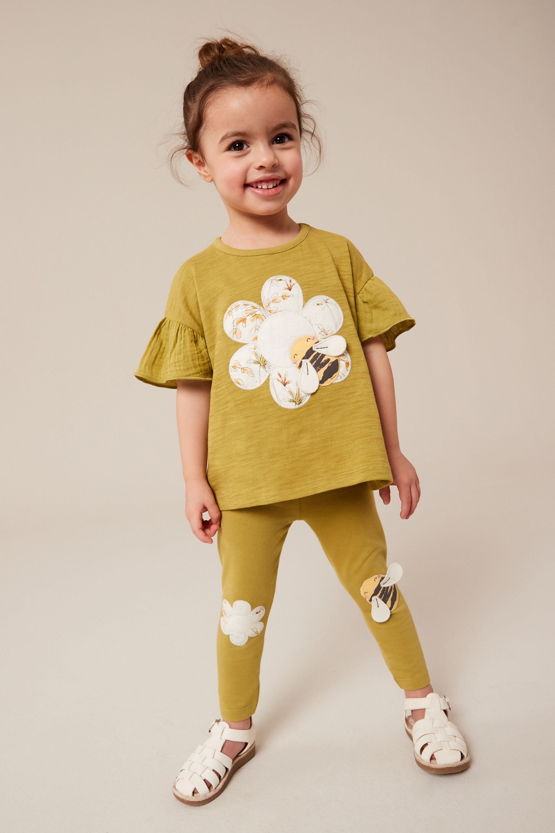 Green Green Bee T Shirt (3mths-7yrs)