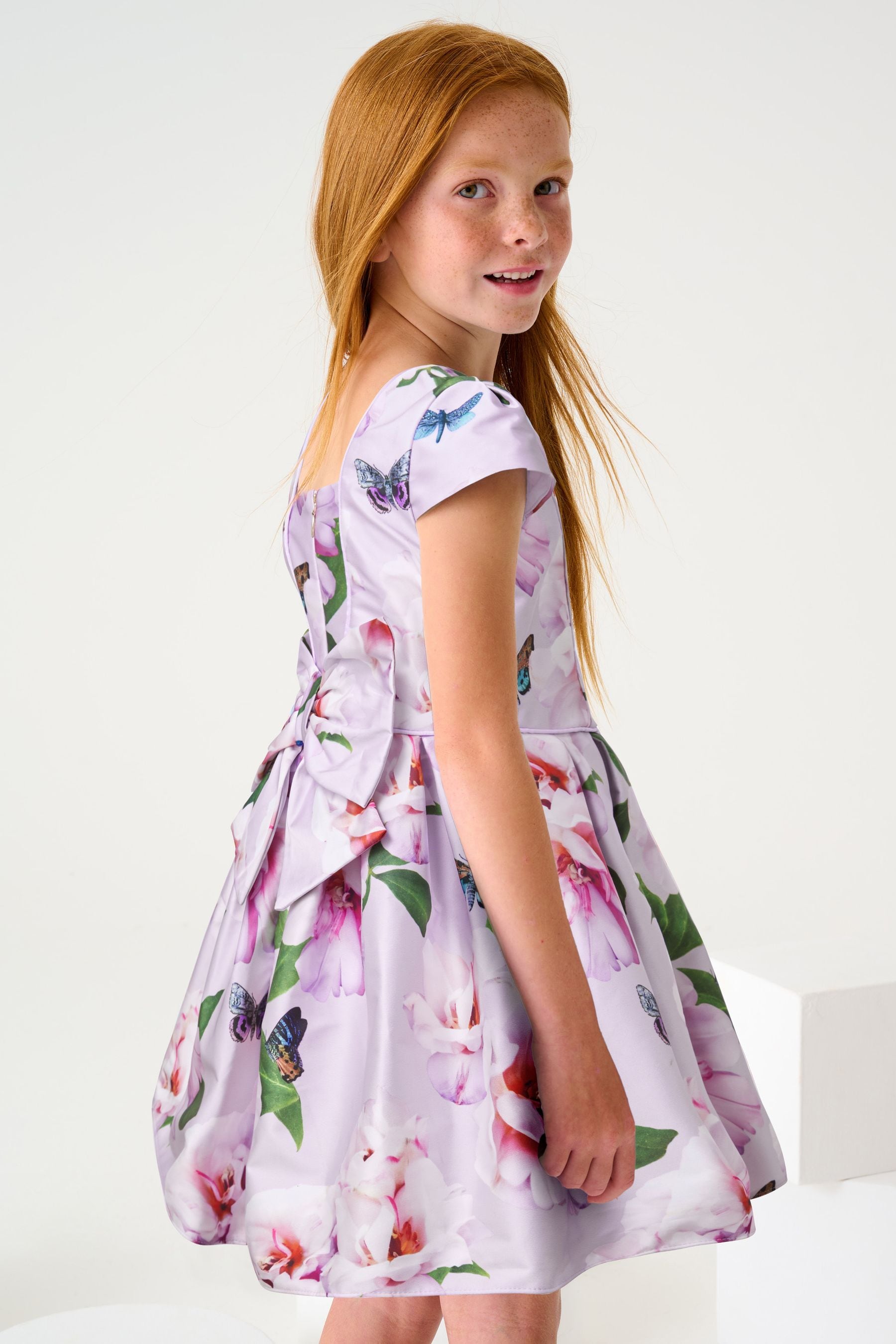 Baker by Ted Baker Floral Satin Dress