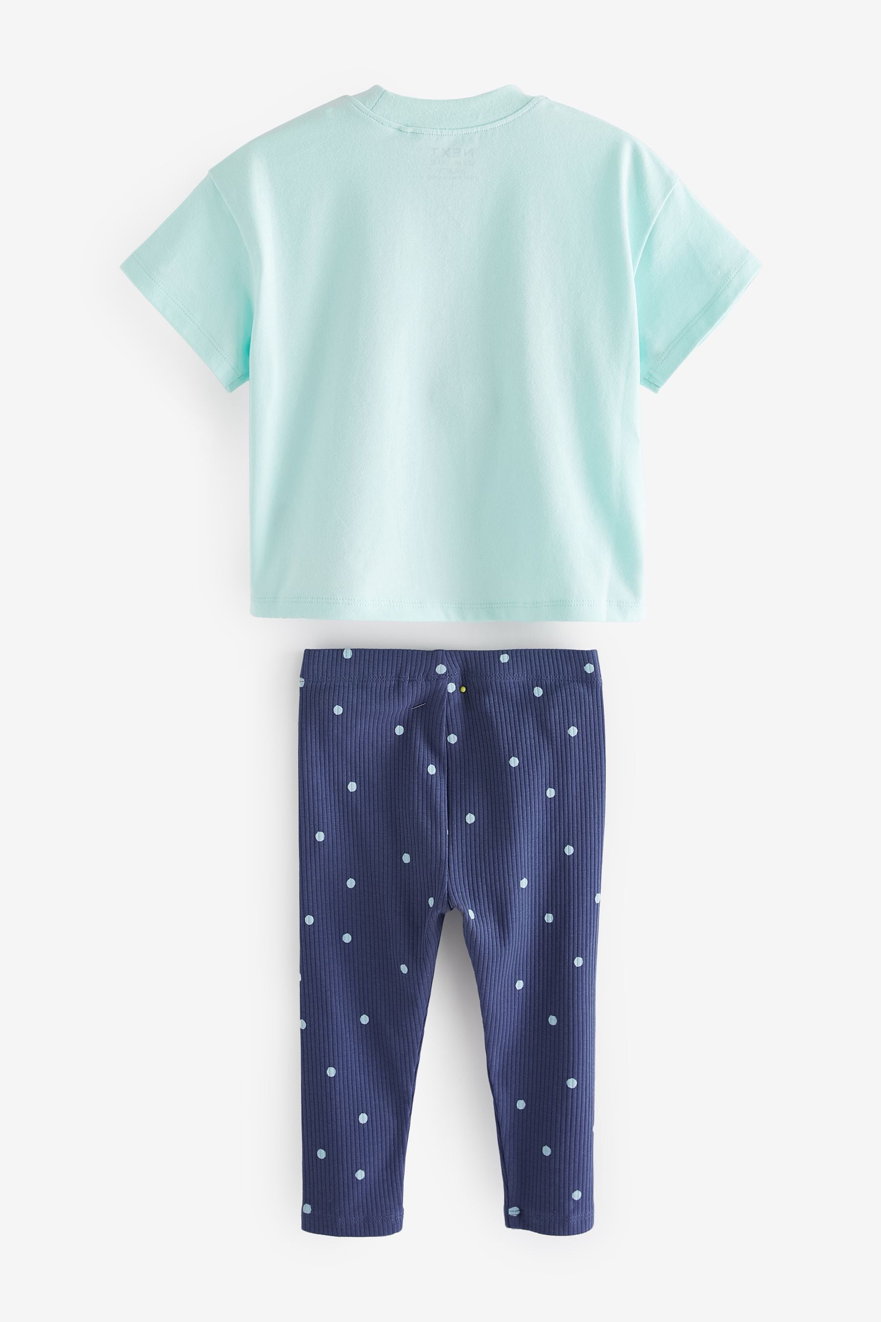 Blue Dog Short Sleeve T-Shirt and Leggings Set (3mths-7yrs)