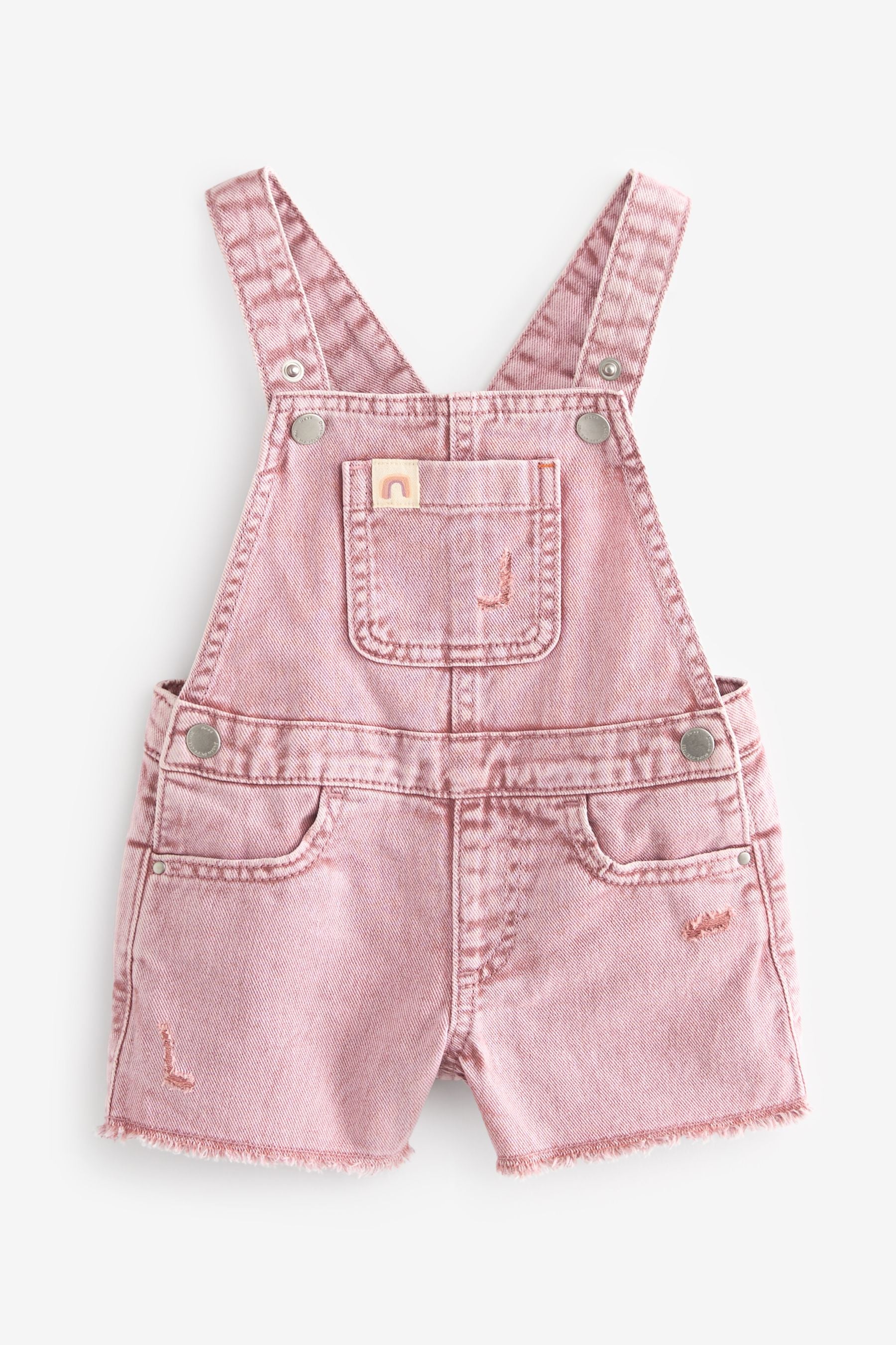 Pink Dungarees (3mths-7yrs)