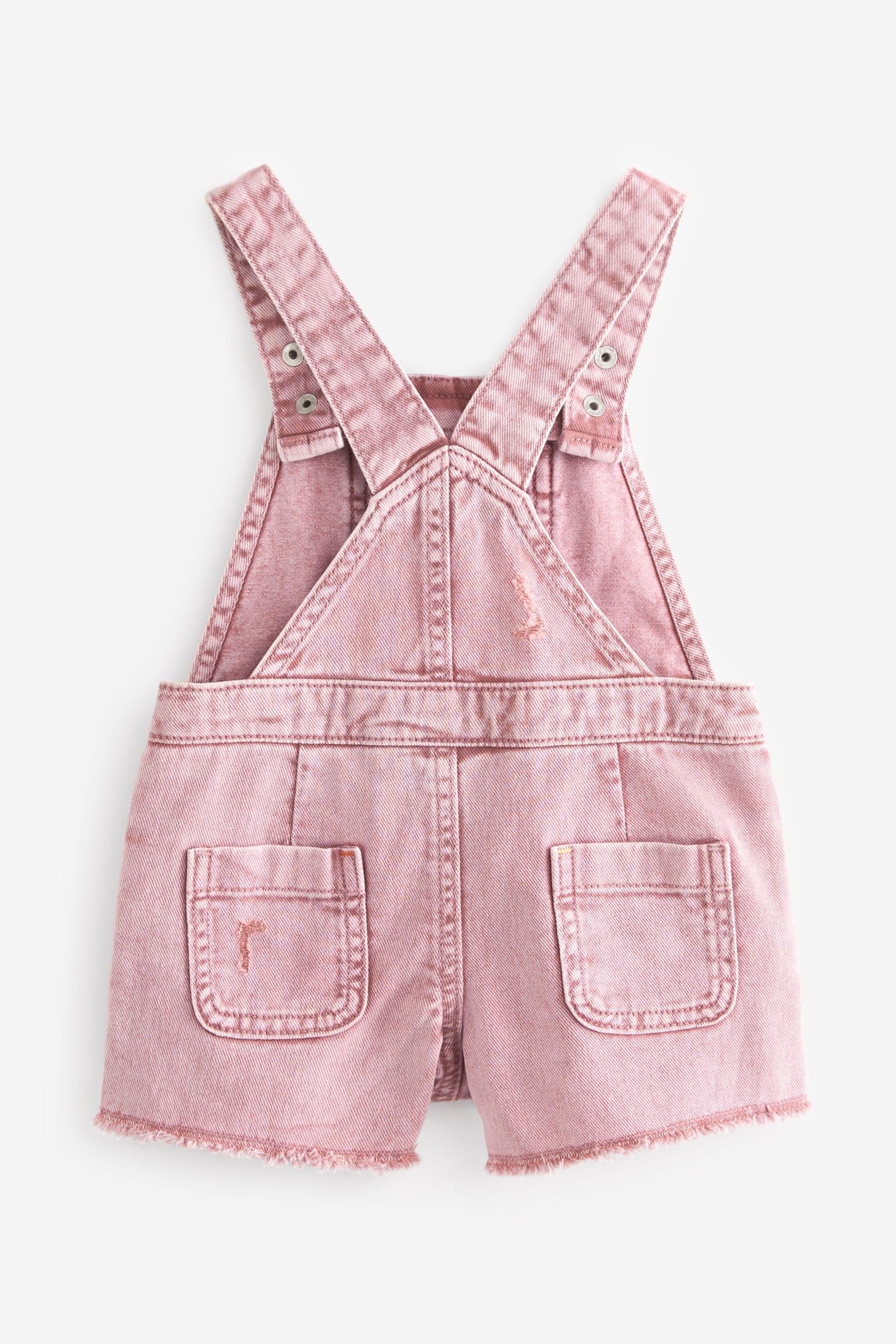 Pink Dungarees (3mths-7yrs)