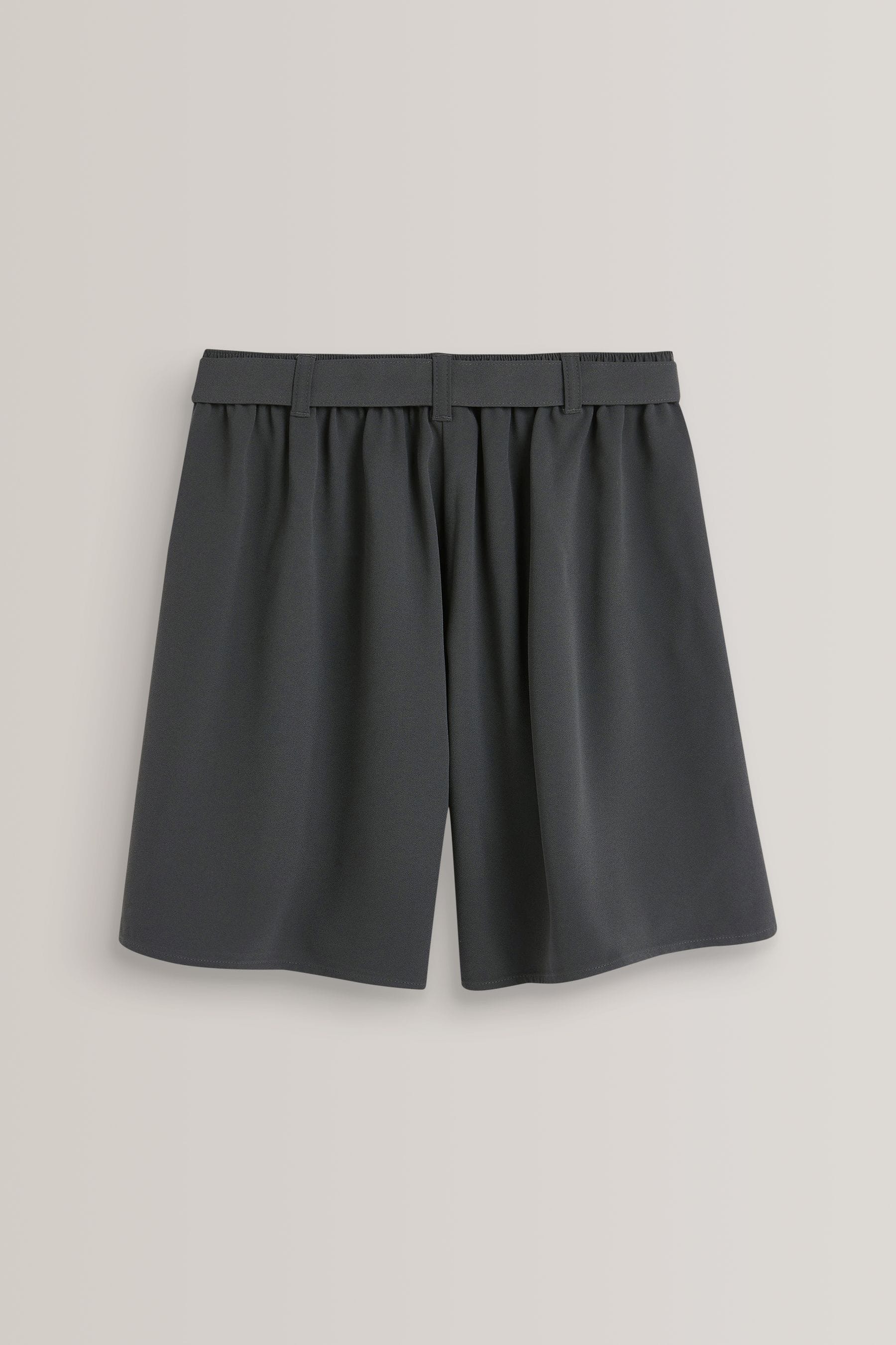 Charcoal Grey Tie Front Skort (3-16yrs)