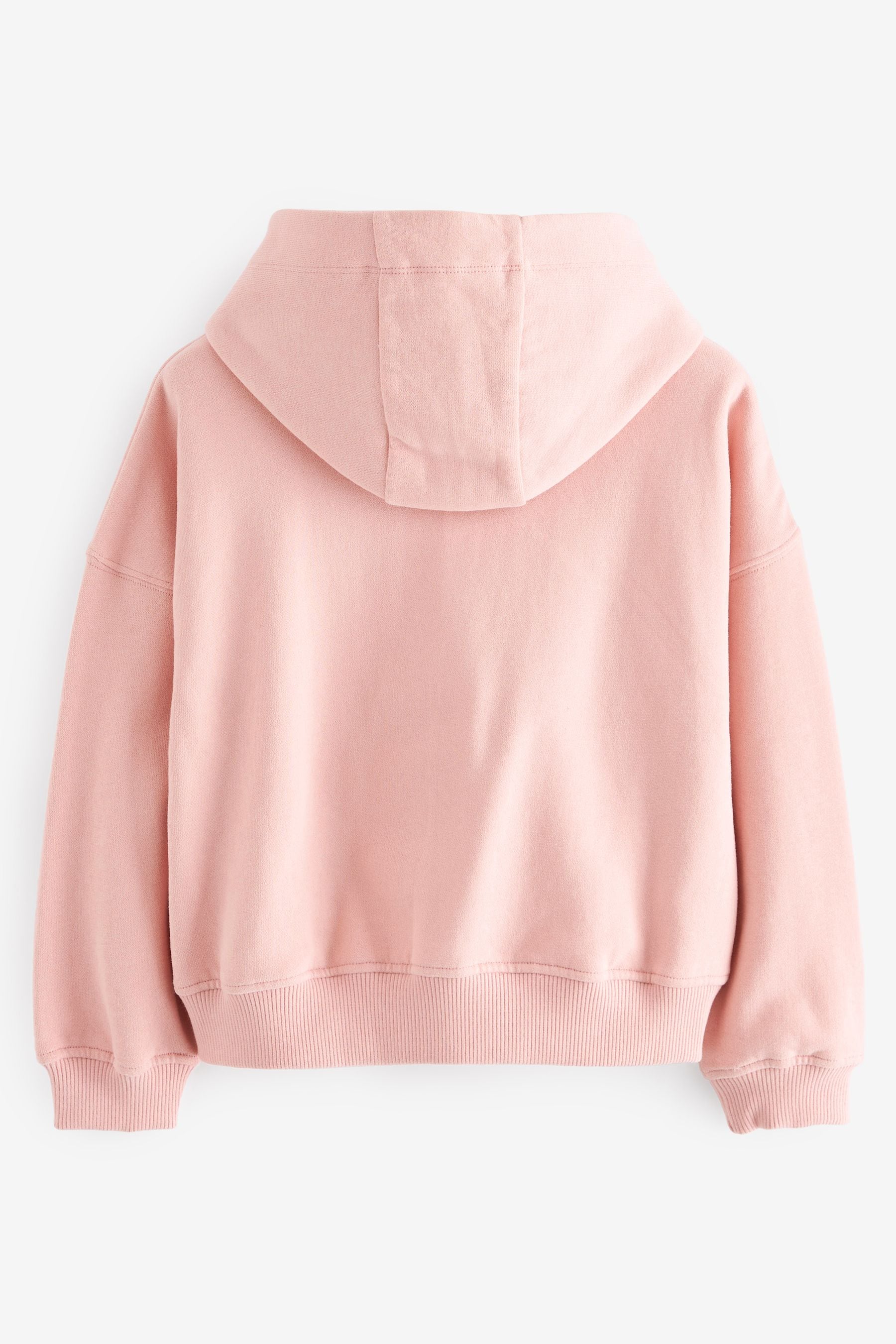 Pink Cropped Hoodie (3-16yrs)