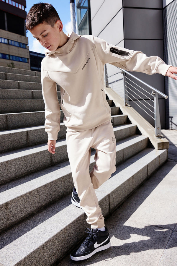 Neutral Sporty Hoodie and Joggers Set (3-16yrs)