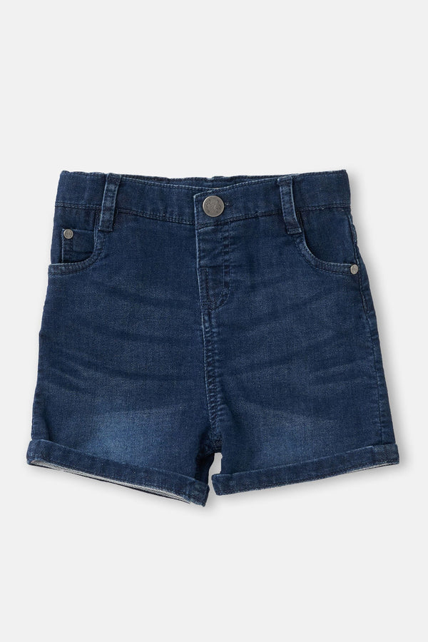 Angel & Rocket Blue Five Pocket Shorts