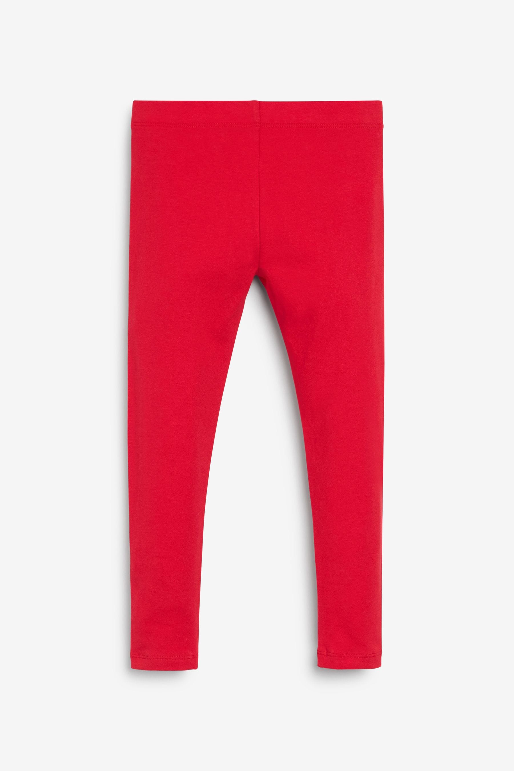 Red Regular Fit Leggings (3-16yrs)