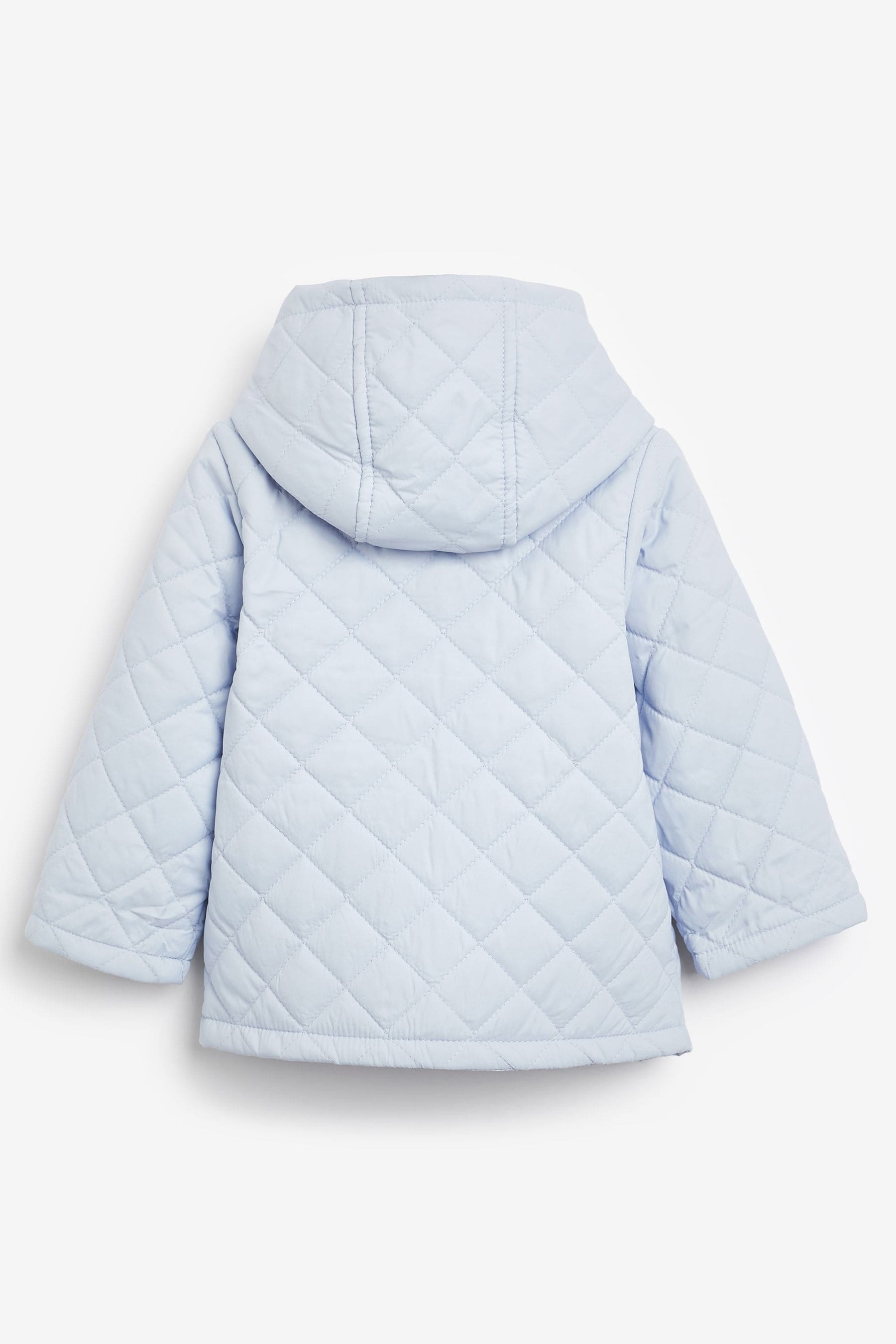 Benetton Boys Quilted Hooded Coat