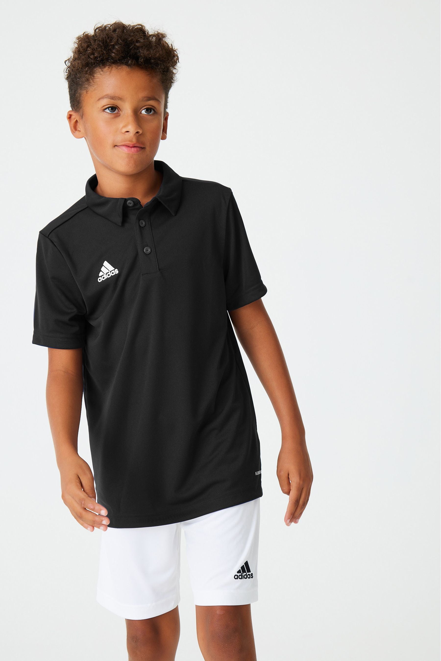 adidas Black Polo Shirt