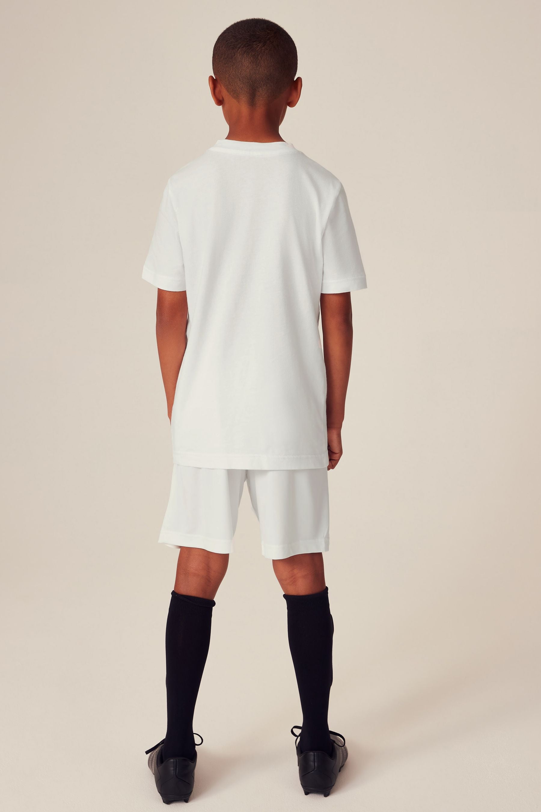 adidas White 100% Cotton Entrada 22 T-Shirt