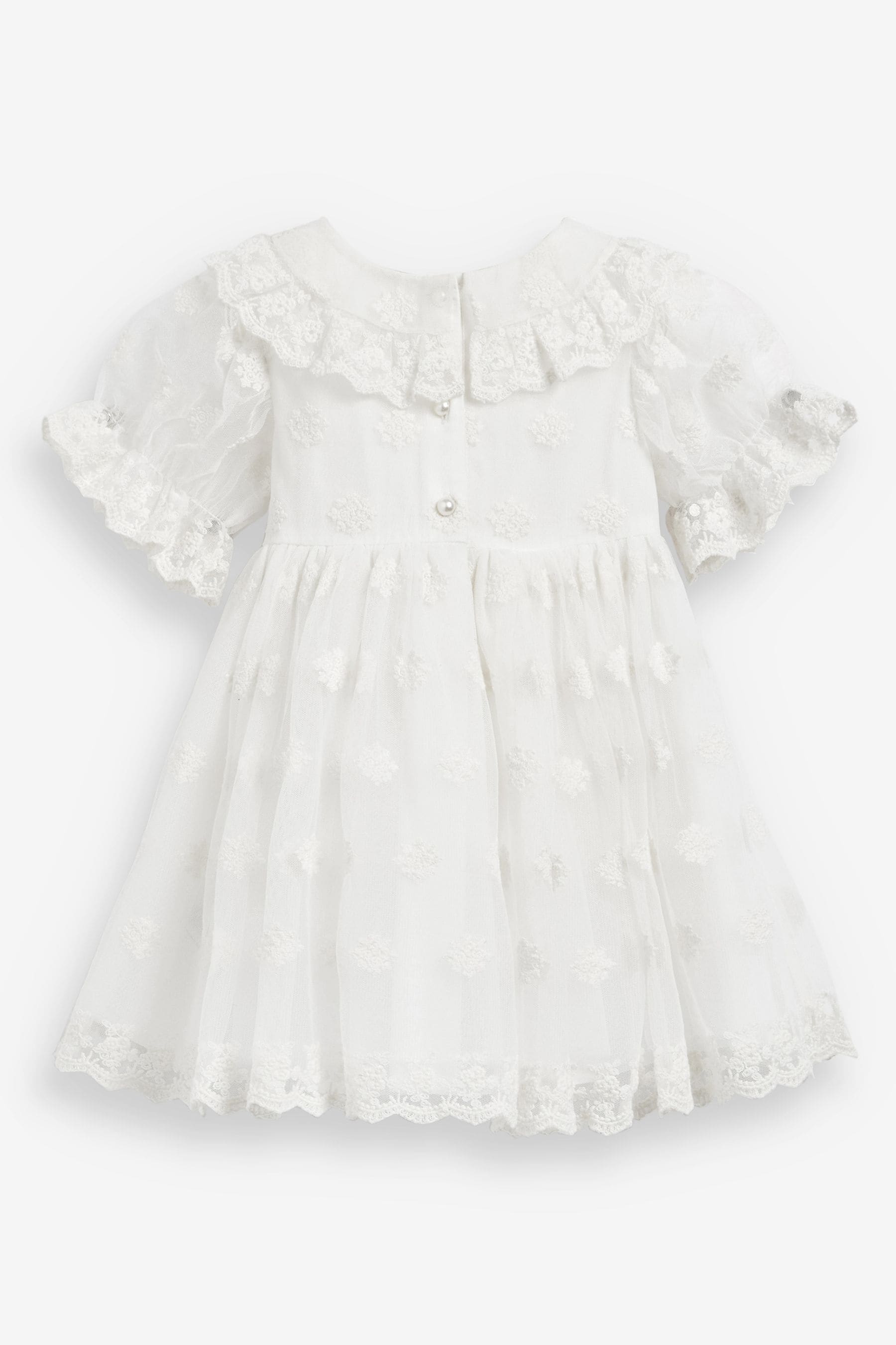 Ivory Lace Occasion Dress (3mths-8yrs)