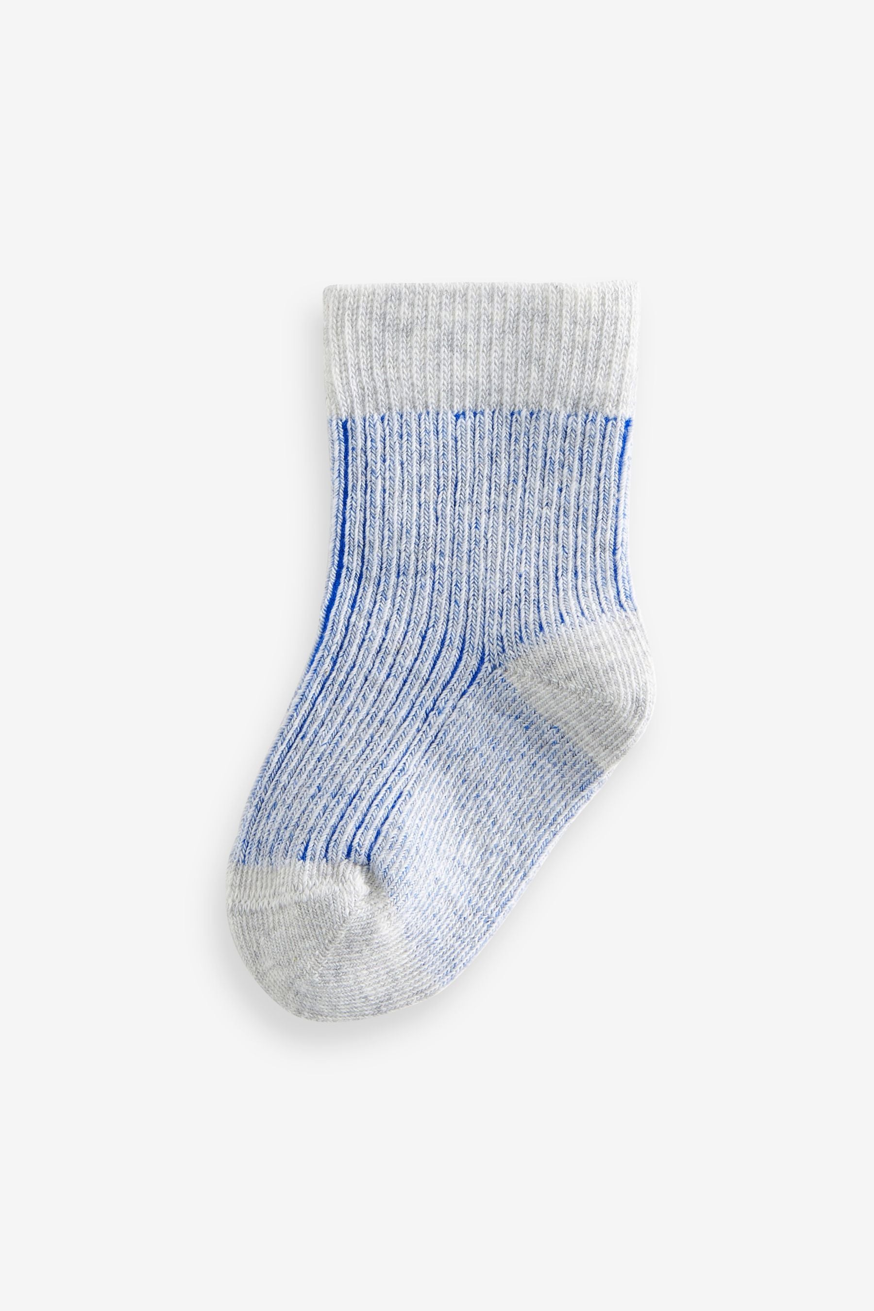 Blue Baby Socks 5 Pack (0mths-2yrs)