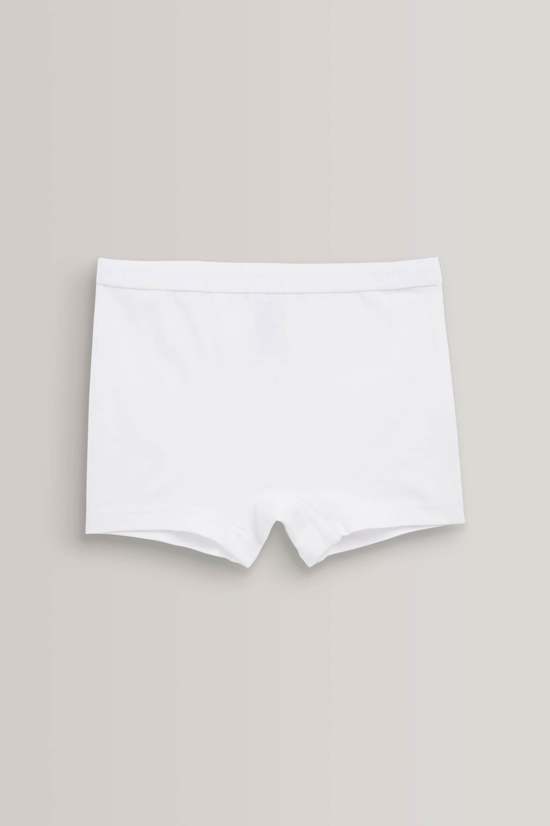 White Short Briefs 5 Pack (2-16yrs)