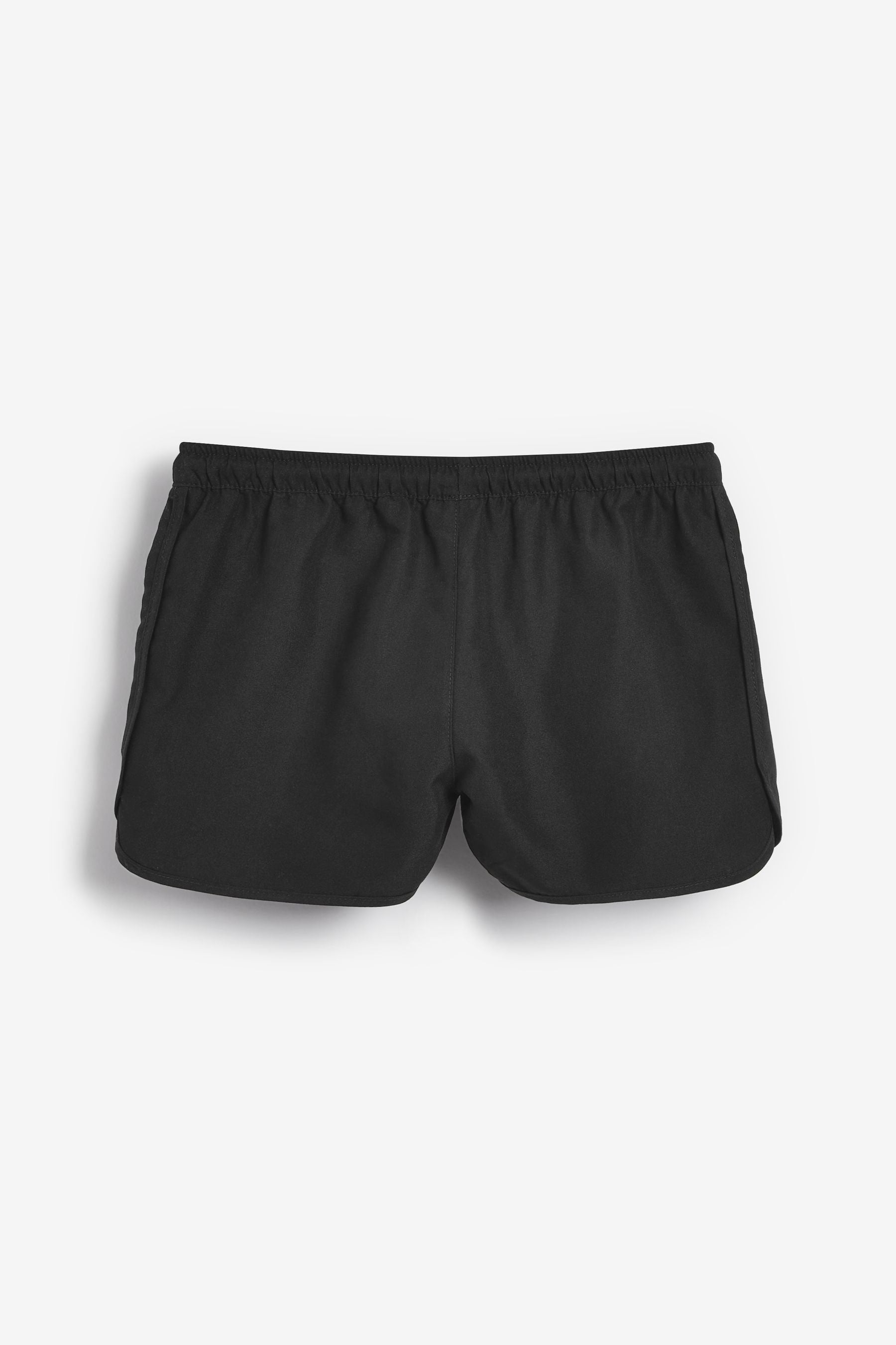 Black Quick Dry Beach Shorts