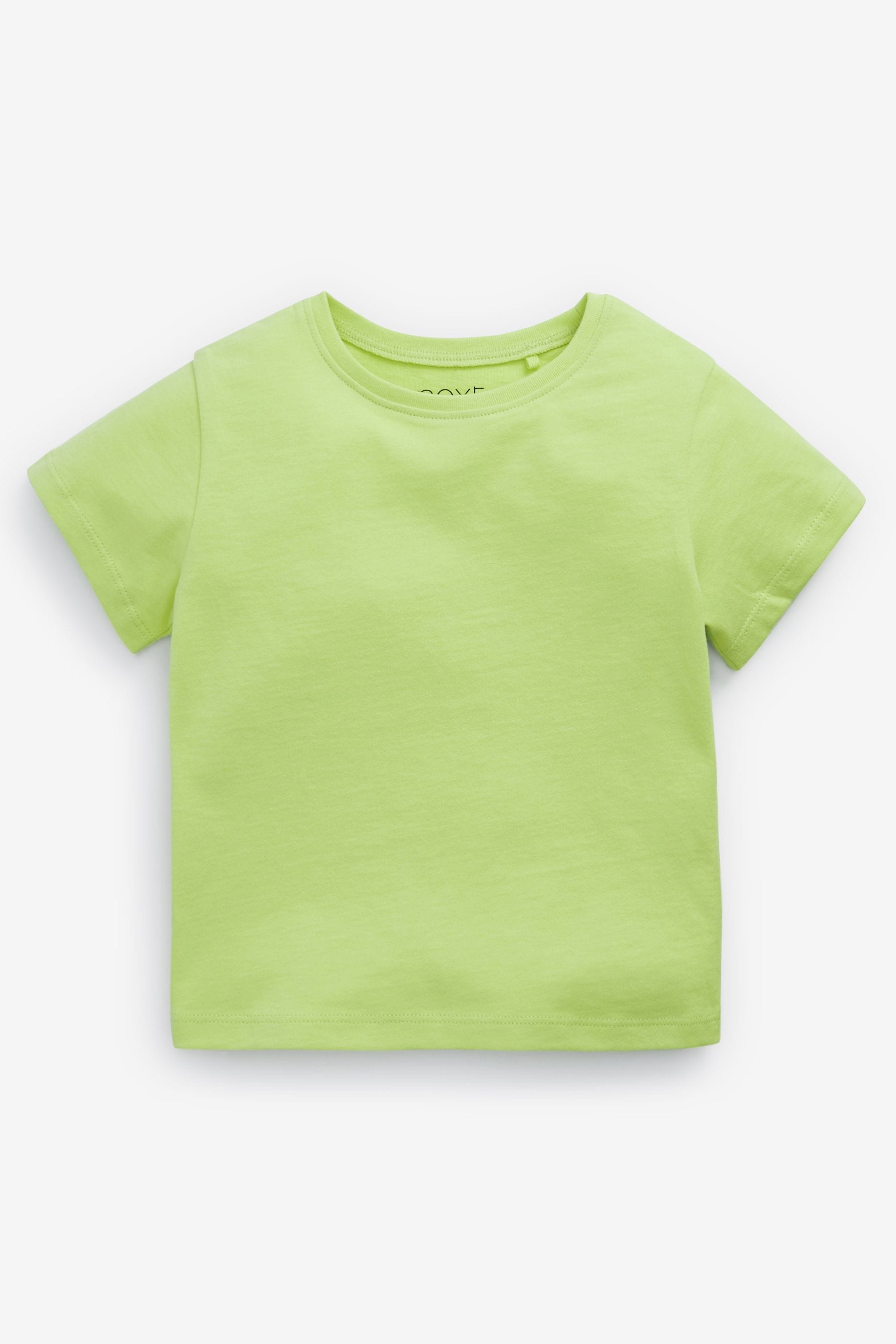 Multi Brights 8 Pack Cotton T-Shirts (3mths-7yrs)