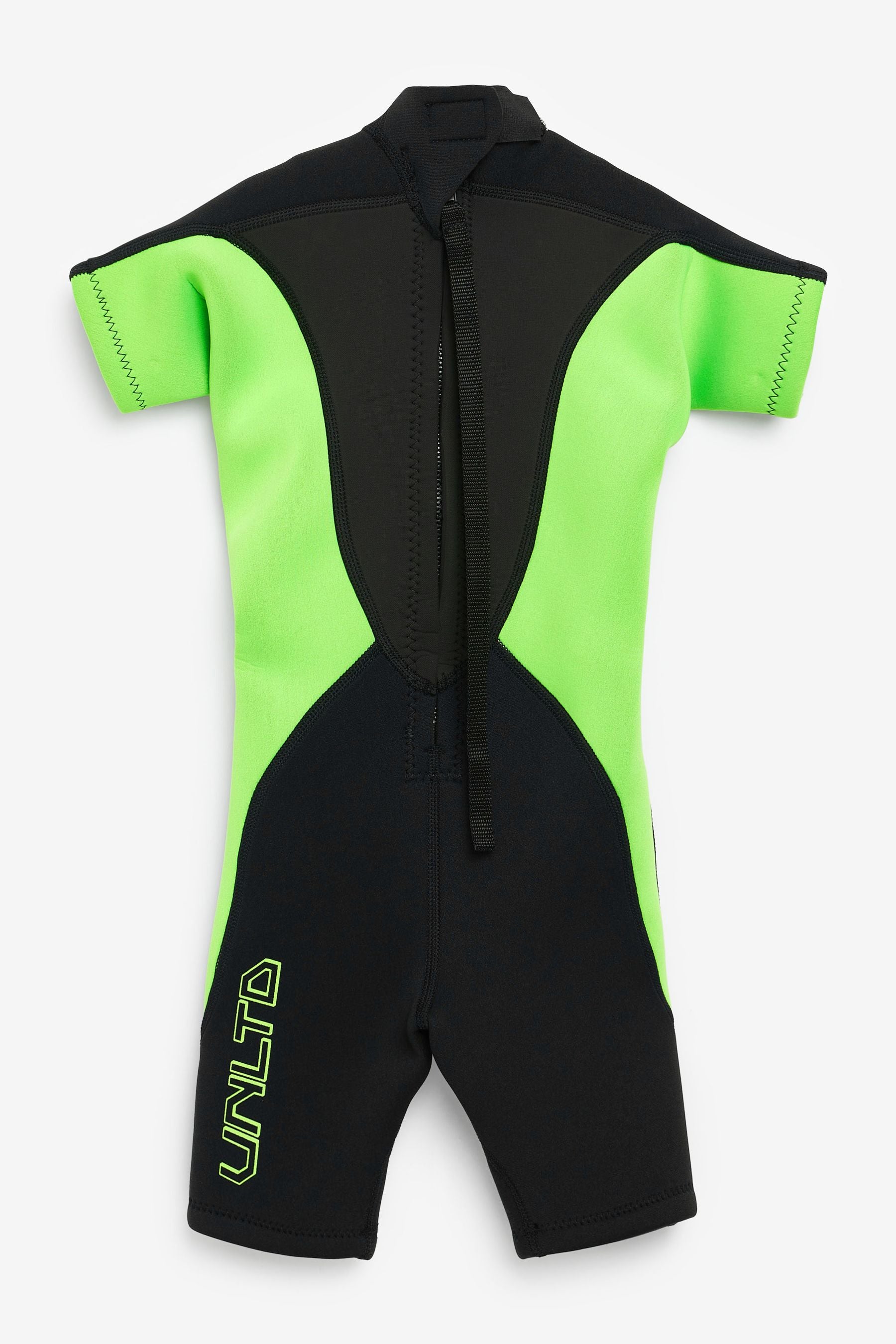 Black and Green Short Sleeve Wetsuit (1-16yrs)