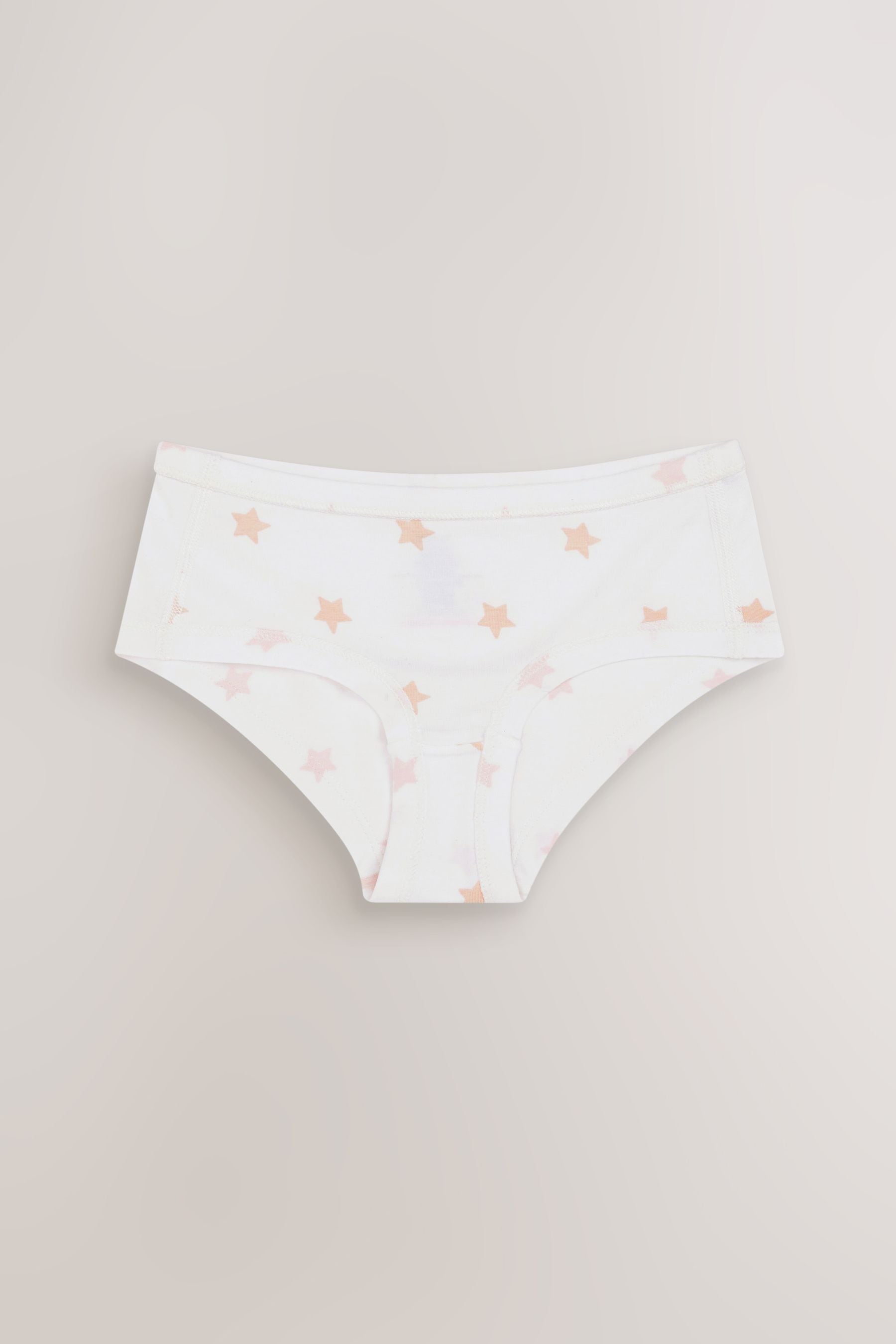 White/Pink 3 Pack Kind To Skin Briefs (1.5-12yrs)