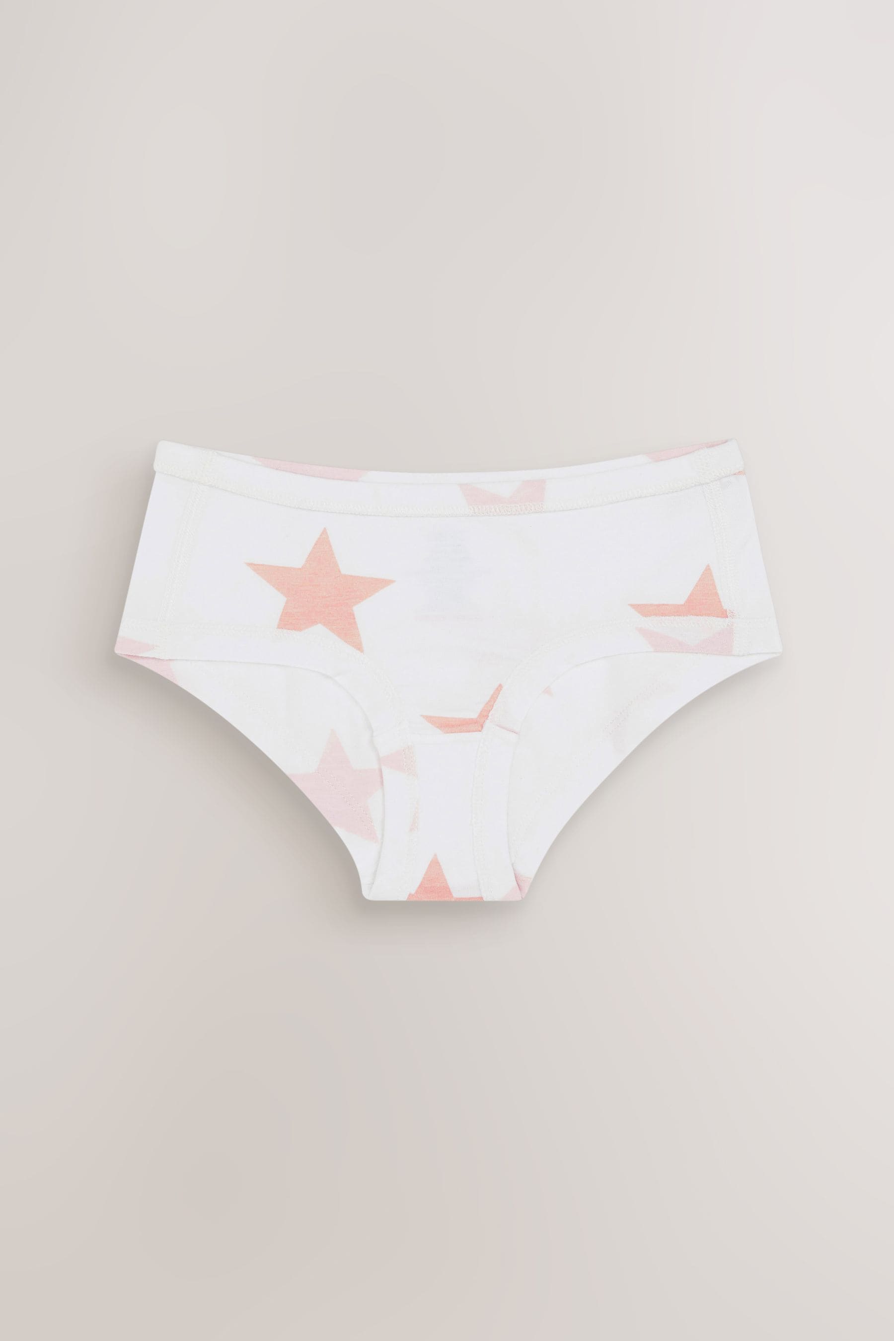 White/Pink 3 Pack Kind To Skin Briefs (1.5-12yrs)