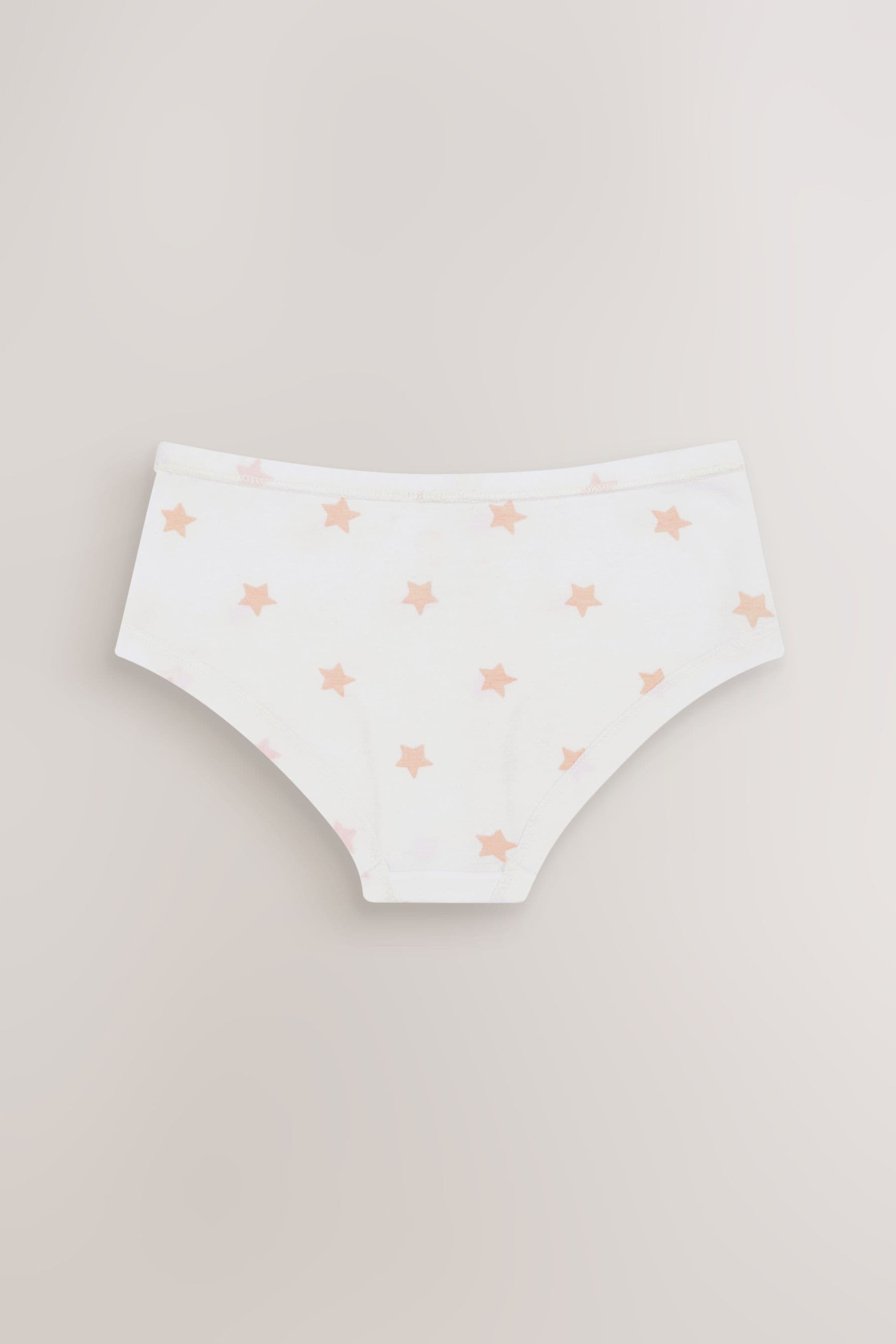 White/Pink 3 Pack Kind To Skin Briefs (1.5-12yrs)