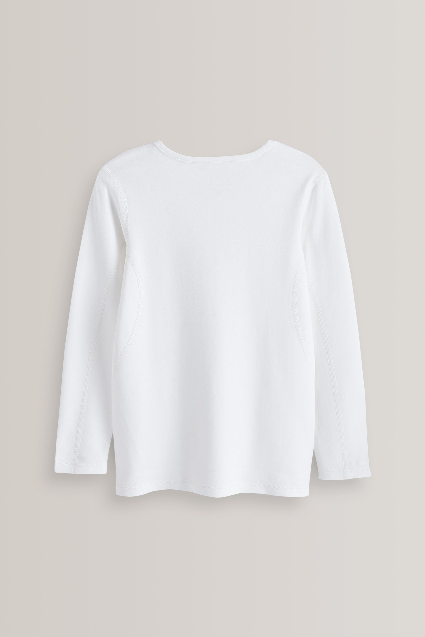 White Kind To Skin Long Sleeve Tops 2 Pack (9mths-12yrs)