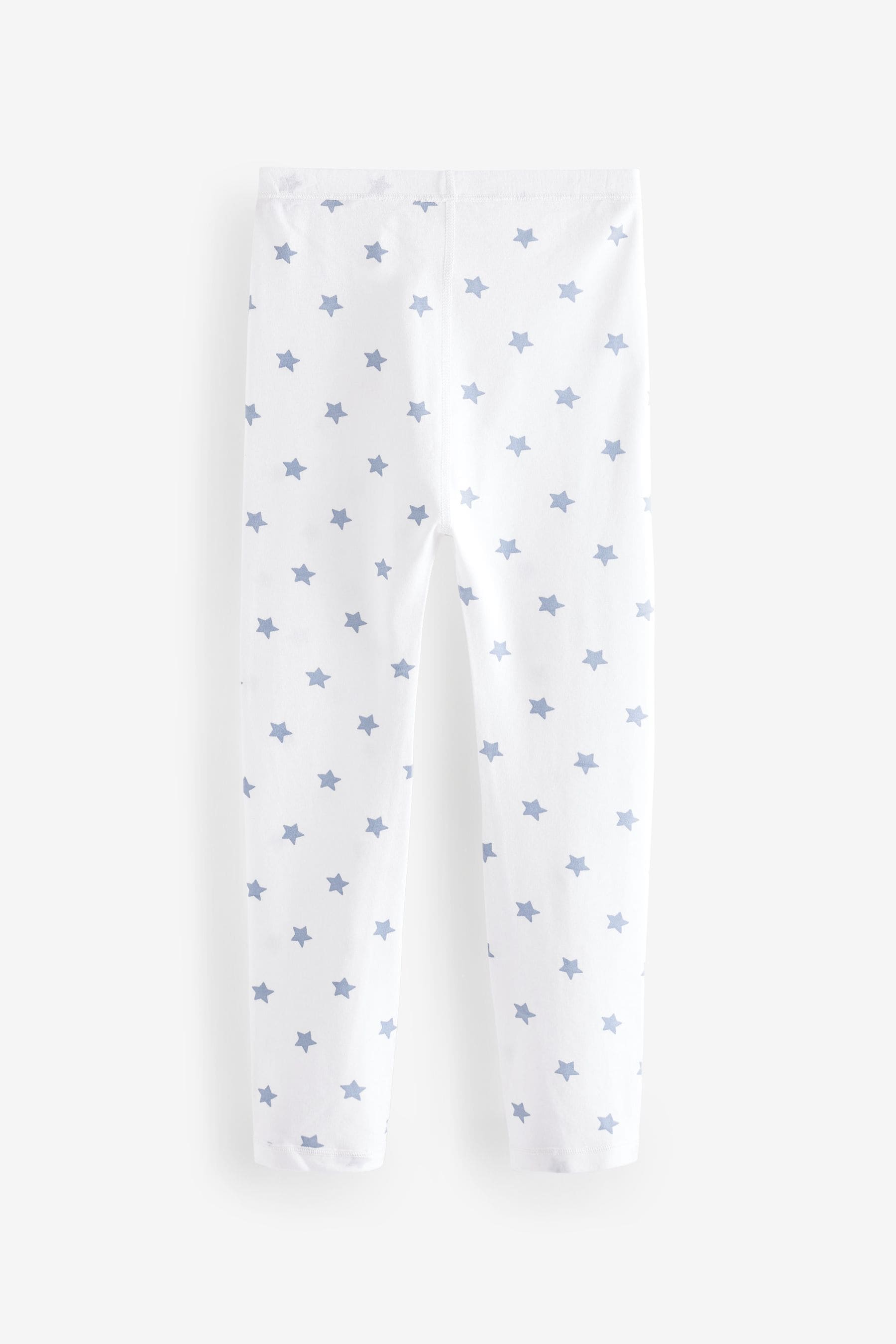 Blue/ White Star 2 Pack Kind To Skin Pyjama Set (9mths-12yrs)