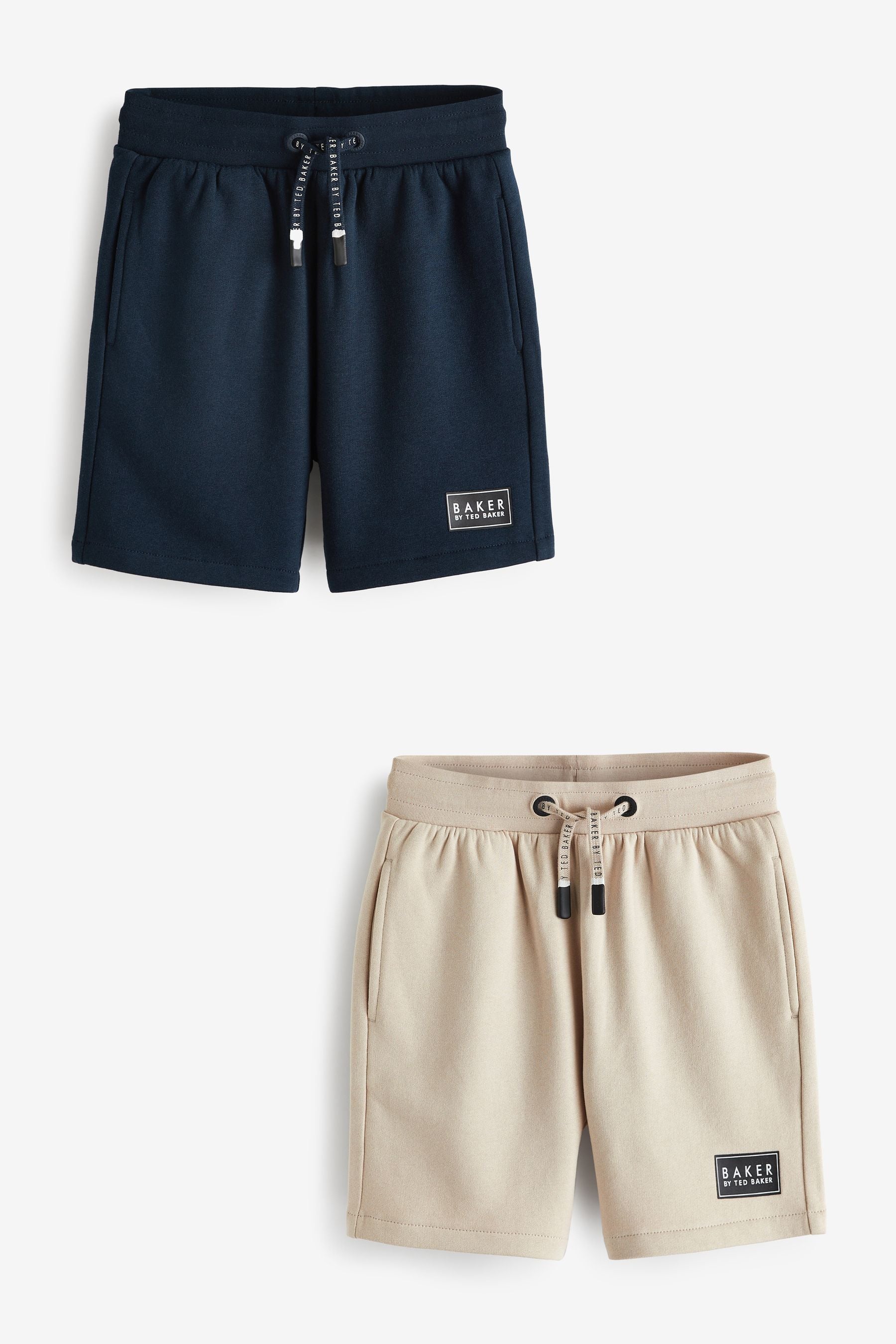 Navy Baker by Ted Baker Sweat Shorts 2 Pack