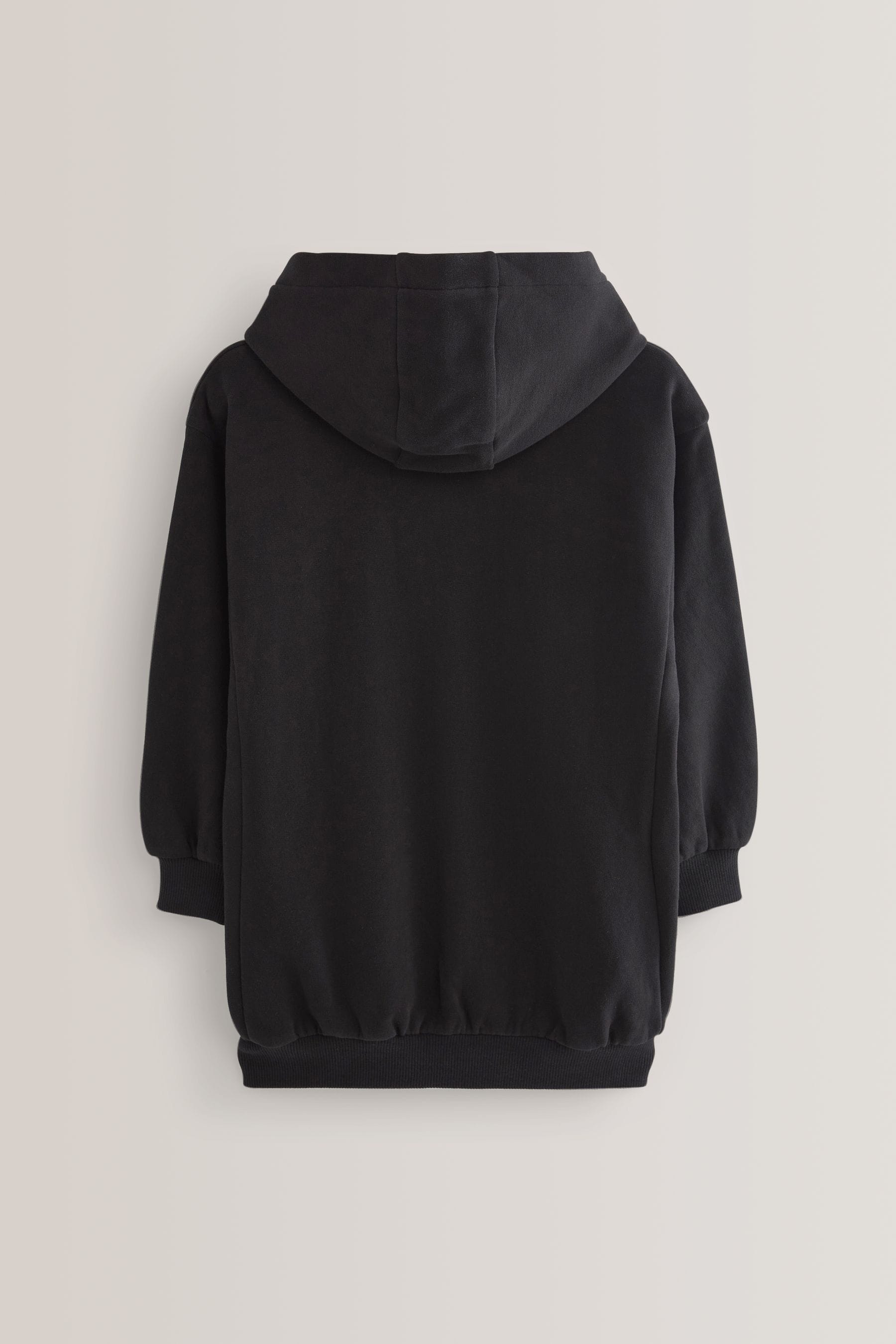 Black Zip Through Hoodie (3-16yrs)