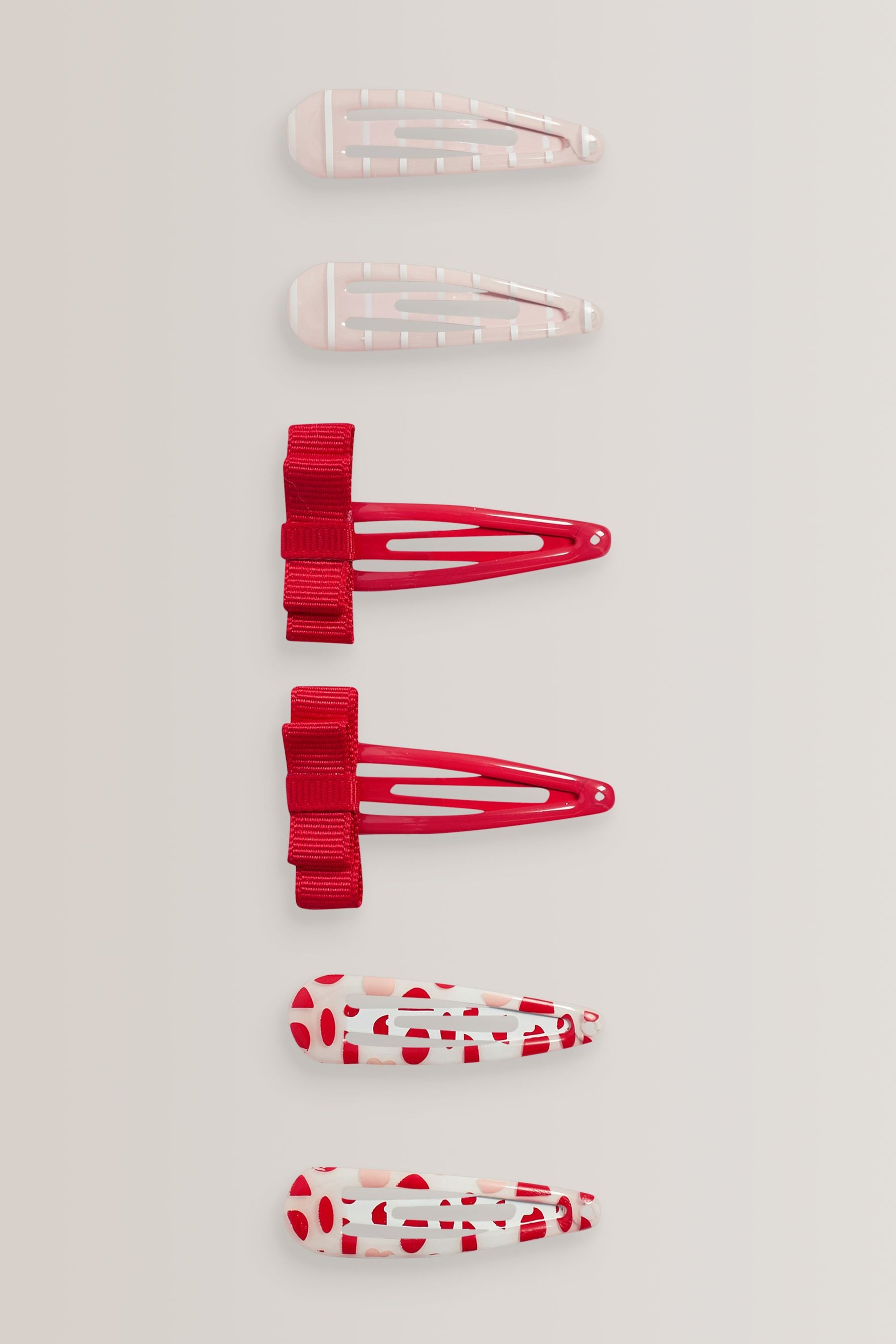 Red School Hair Accessories Set