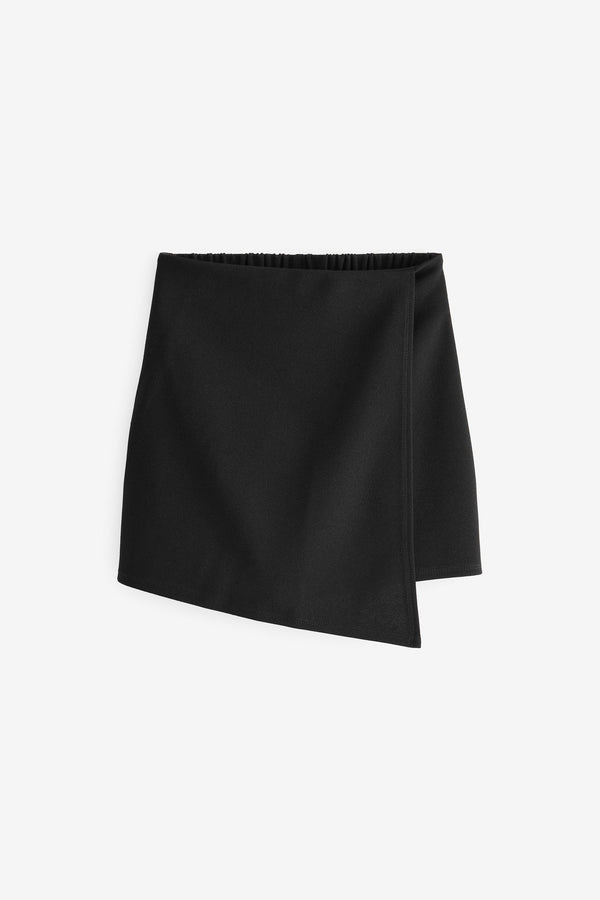 Black Wrap Skort (3-16yrs)