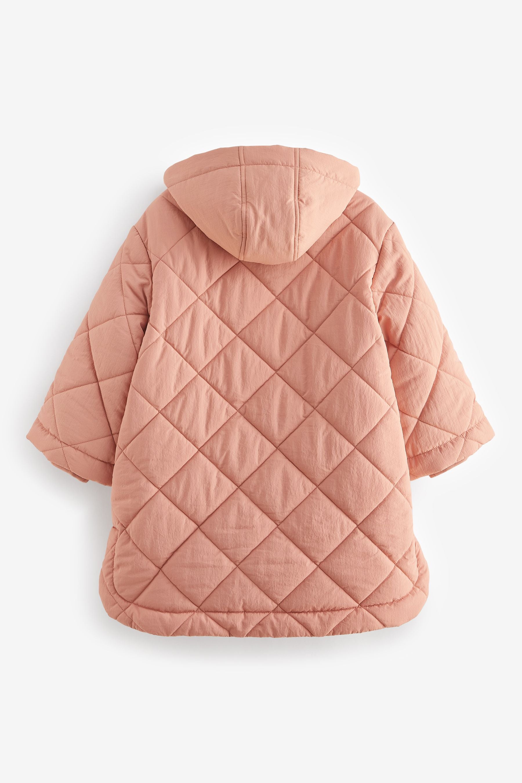 Peach Pink Shower Resistant Padded Coat (3-16yrs)