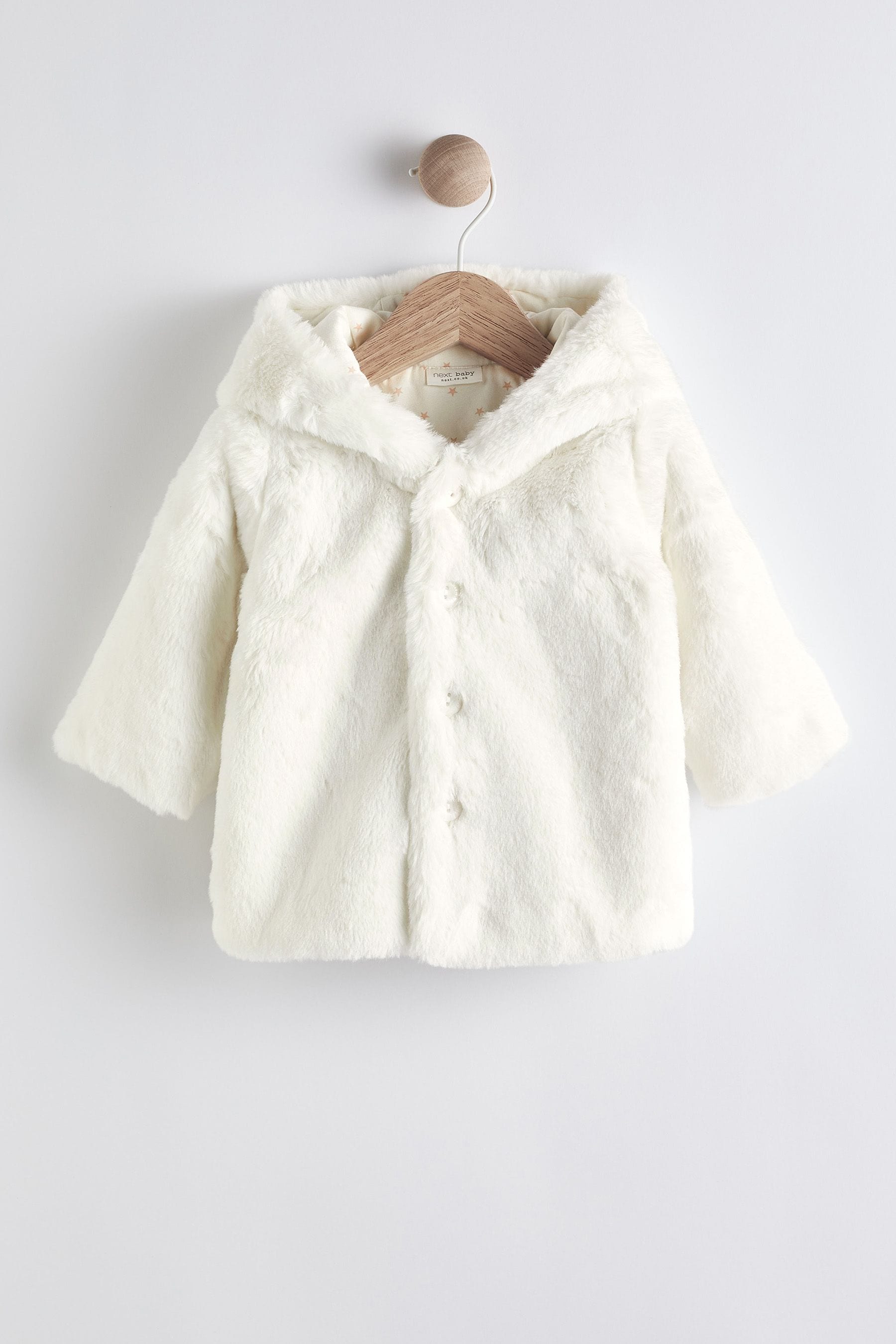 Cream Cosy Bear Baby Jacket-<span style="color: #ff2a00;">Fawry</span>