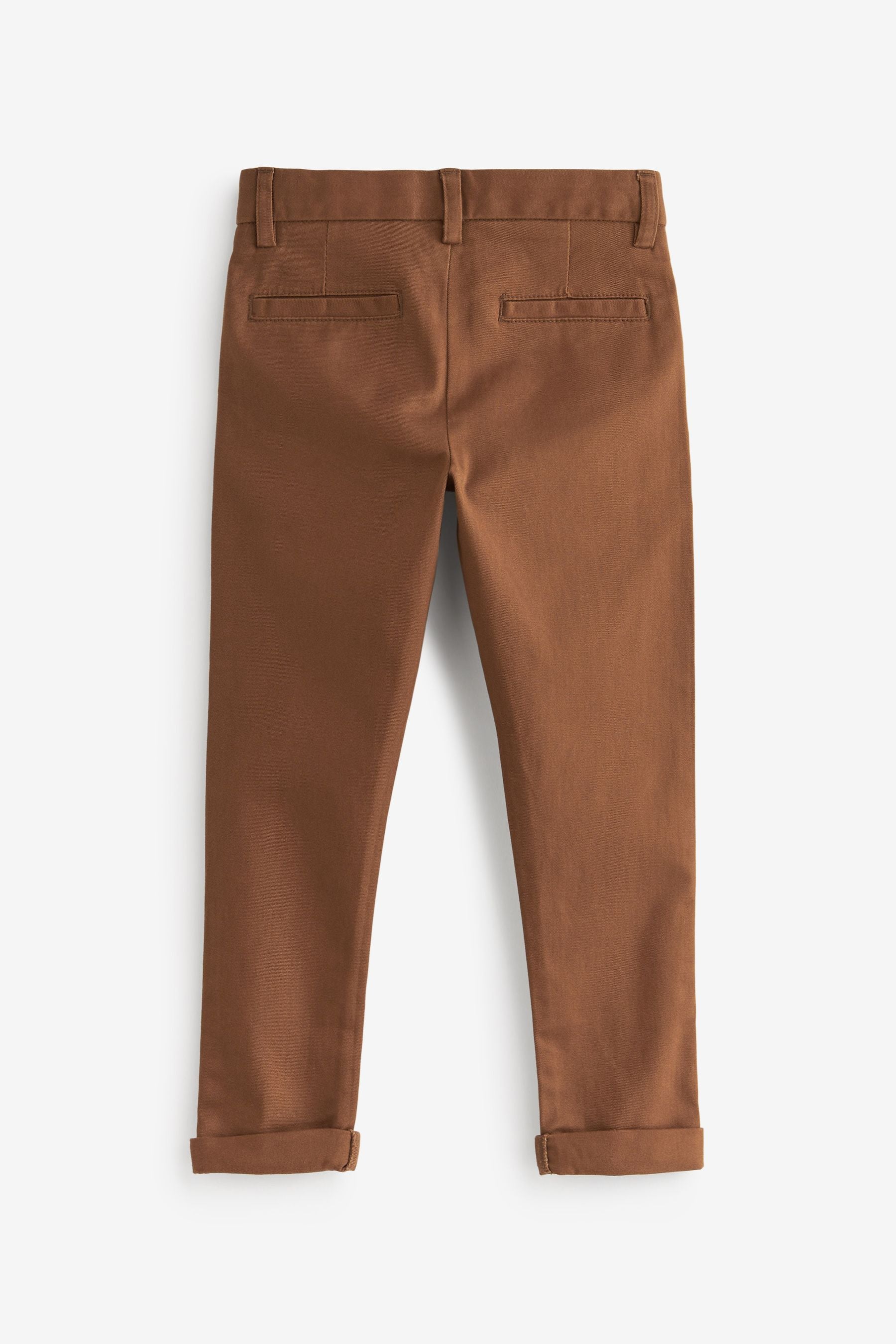 Ginger/Tan Brown Stretch Chino Trousers (3-17yrs)