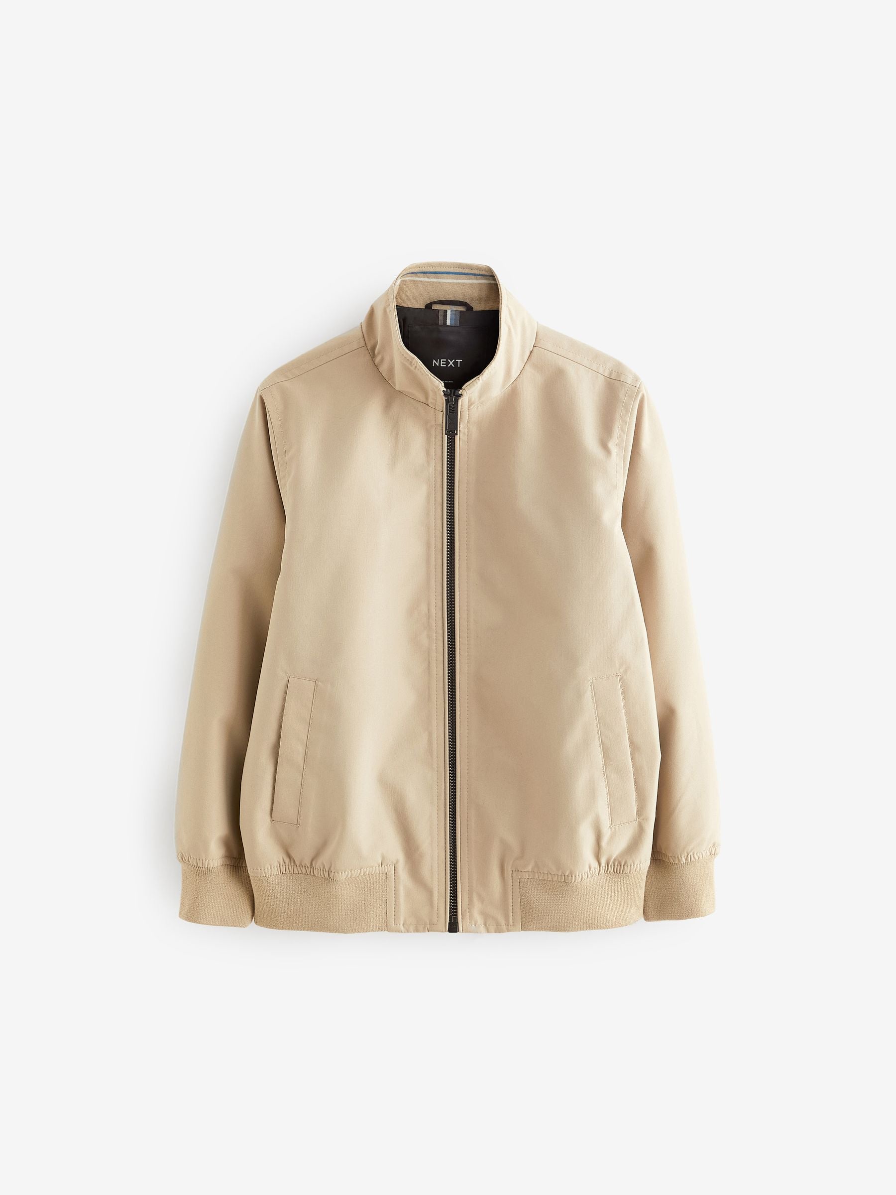 Stone Cream Lightweight Smart Harrington Jacket (3mths-16yrs)