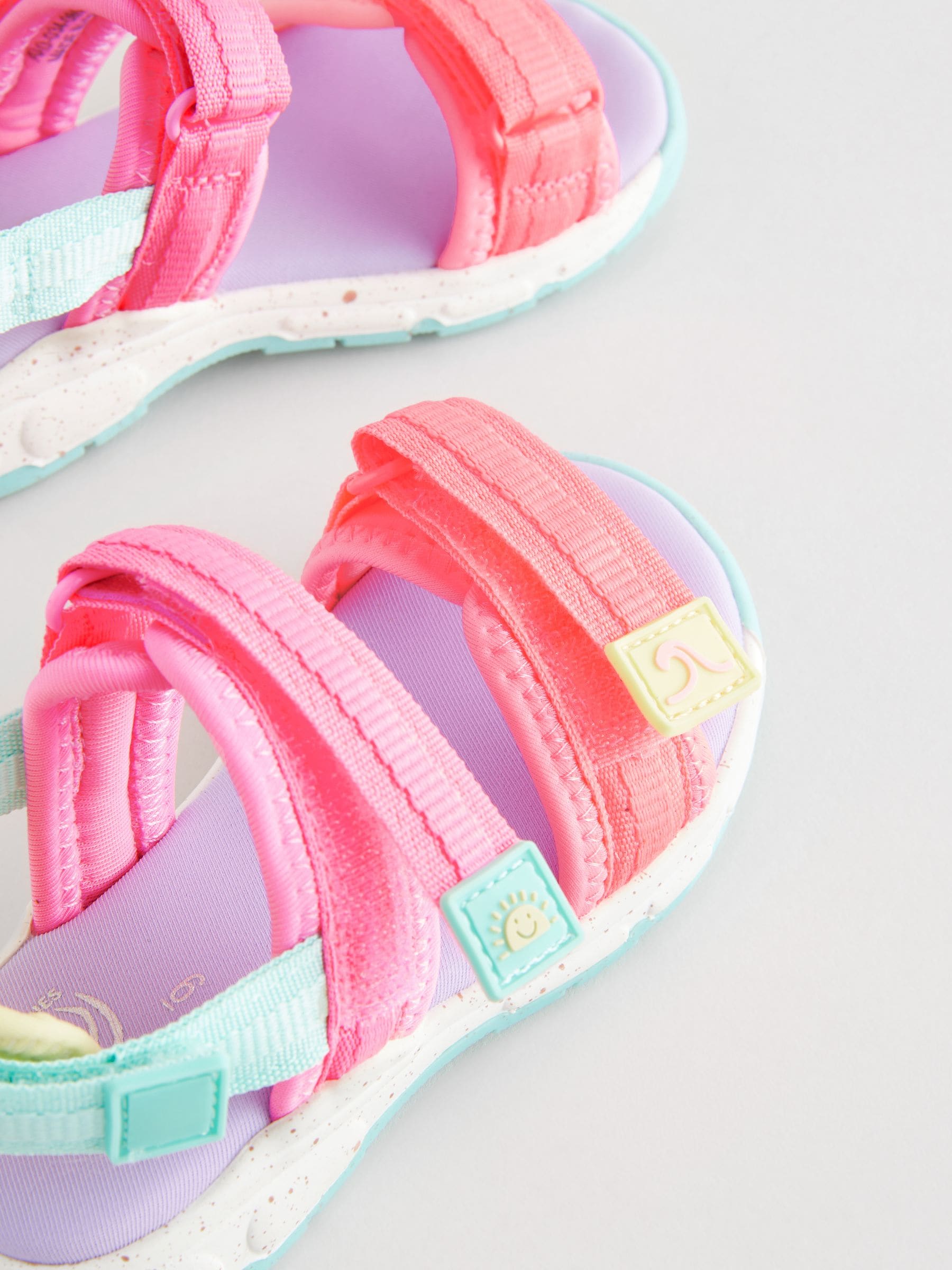 Multi Colourblock Trekker Sandals