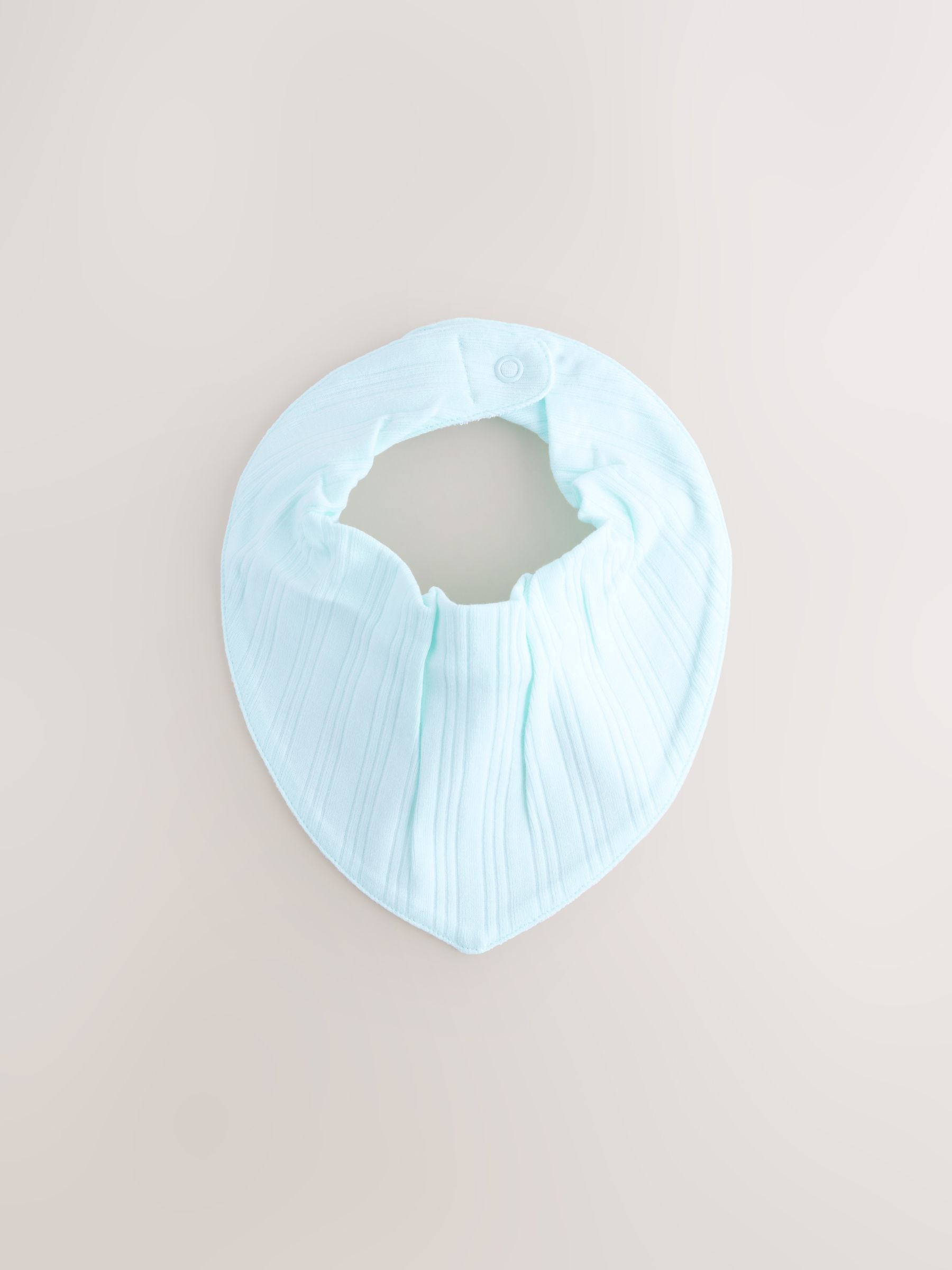 Bright Pastel Baby Dribble 100% Cotton Bibs 5 Pack