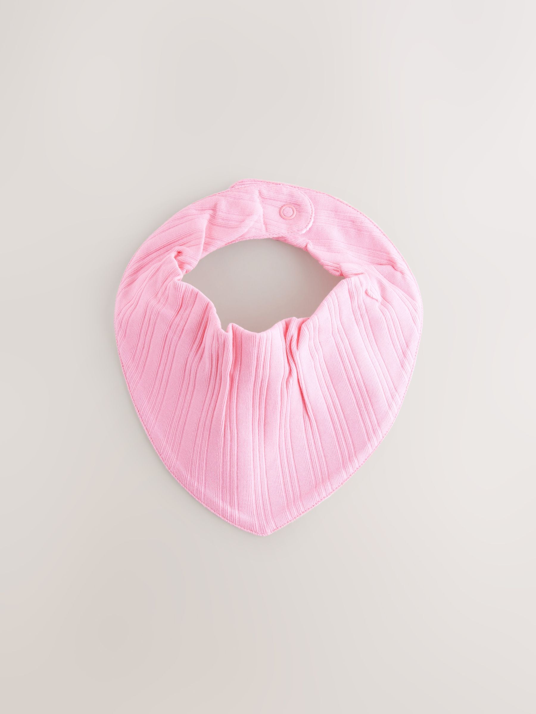 Bright Pastel Baby Dribble 100% Cotton Bibs 5 Pack